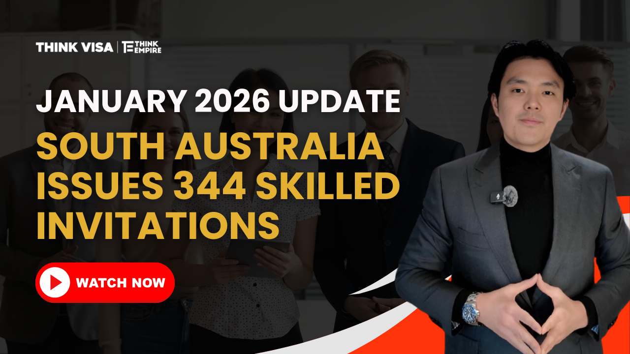 January 2026 Update: South Australia Issues 344 Skilled Invitations