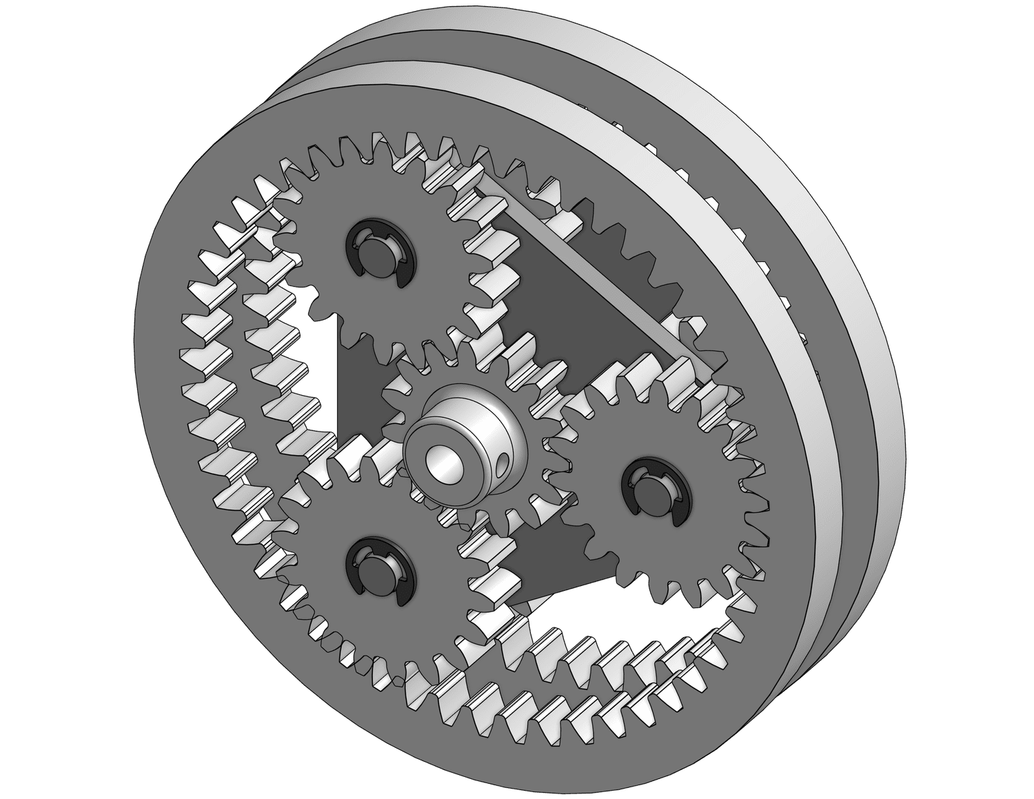 2-Stage Planetary Gearbox