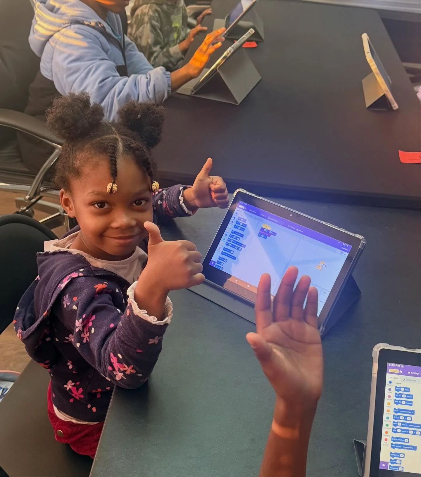 💻 Tech Days with @ltatechservices 
Our students regularly visit LTA Tech Services to learn computer skills, explore new technology, and get hands-on experience in the world of STEM. 🖥️✨
We&rsquo;re thankful for this amazing partnership that helps o