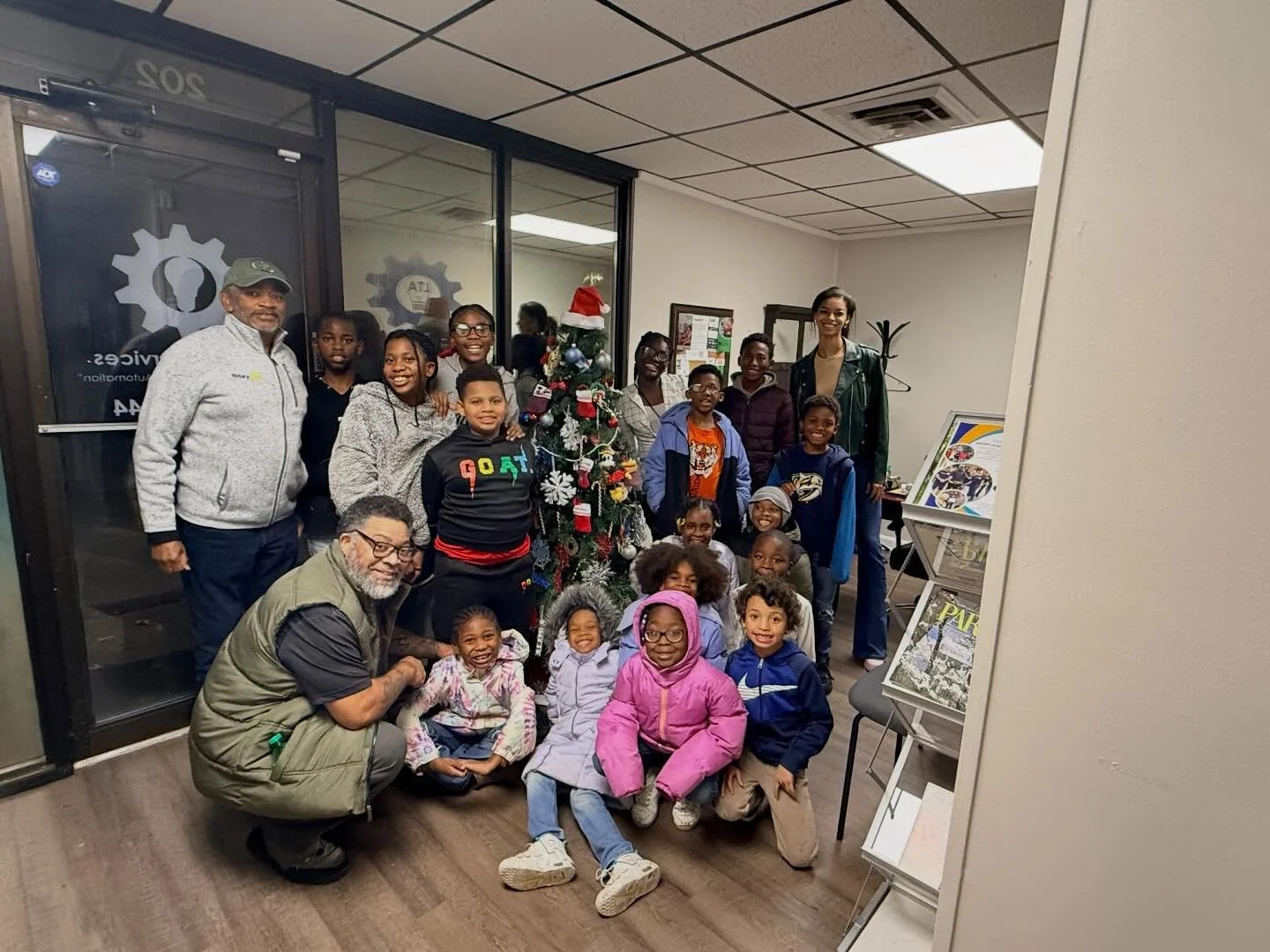 We helped @ltatechservices decorate this year! 🎄