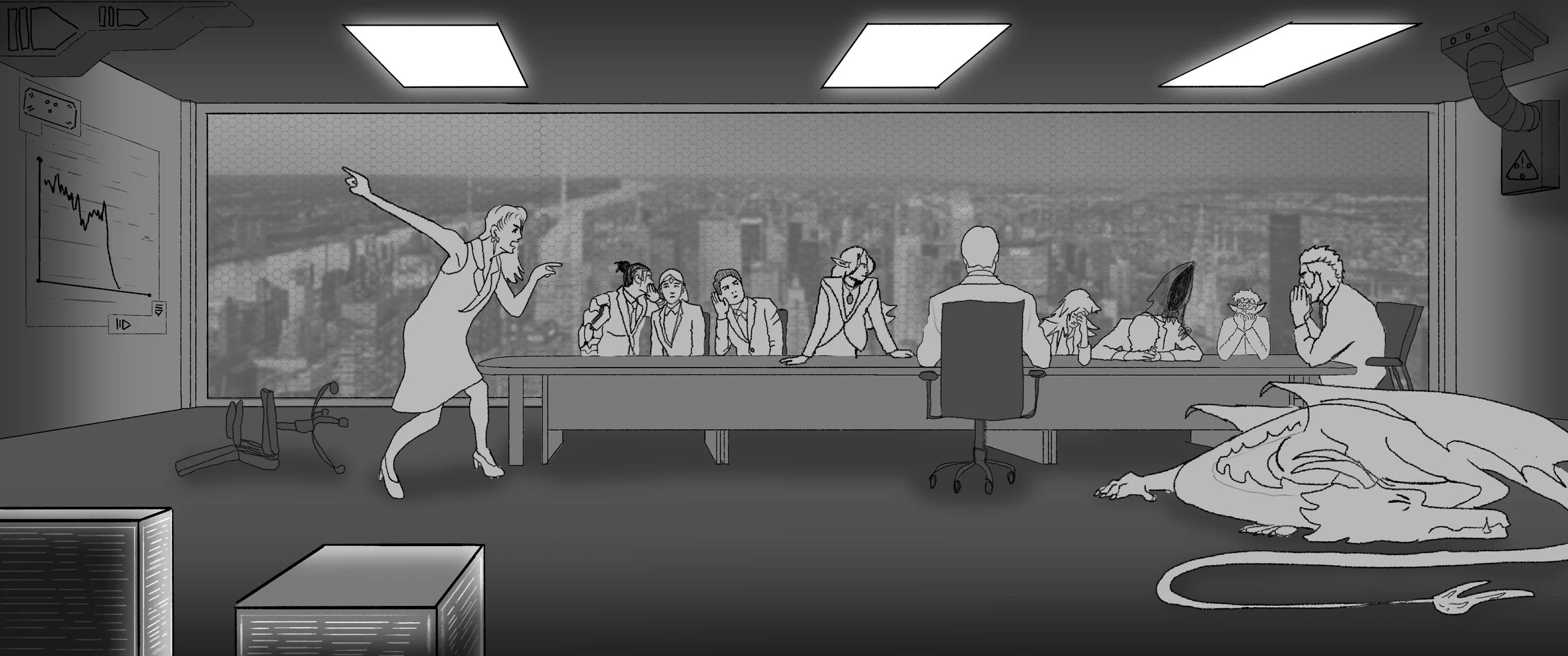 3-Field Pan | 2023 | Procreate