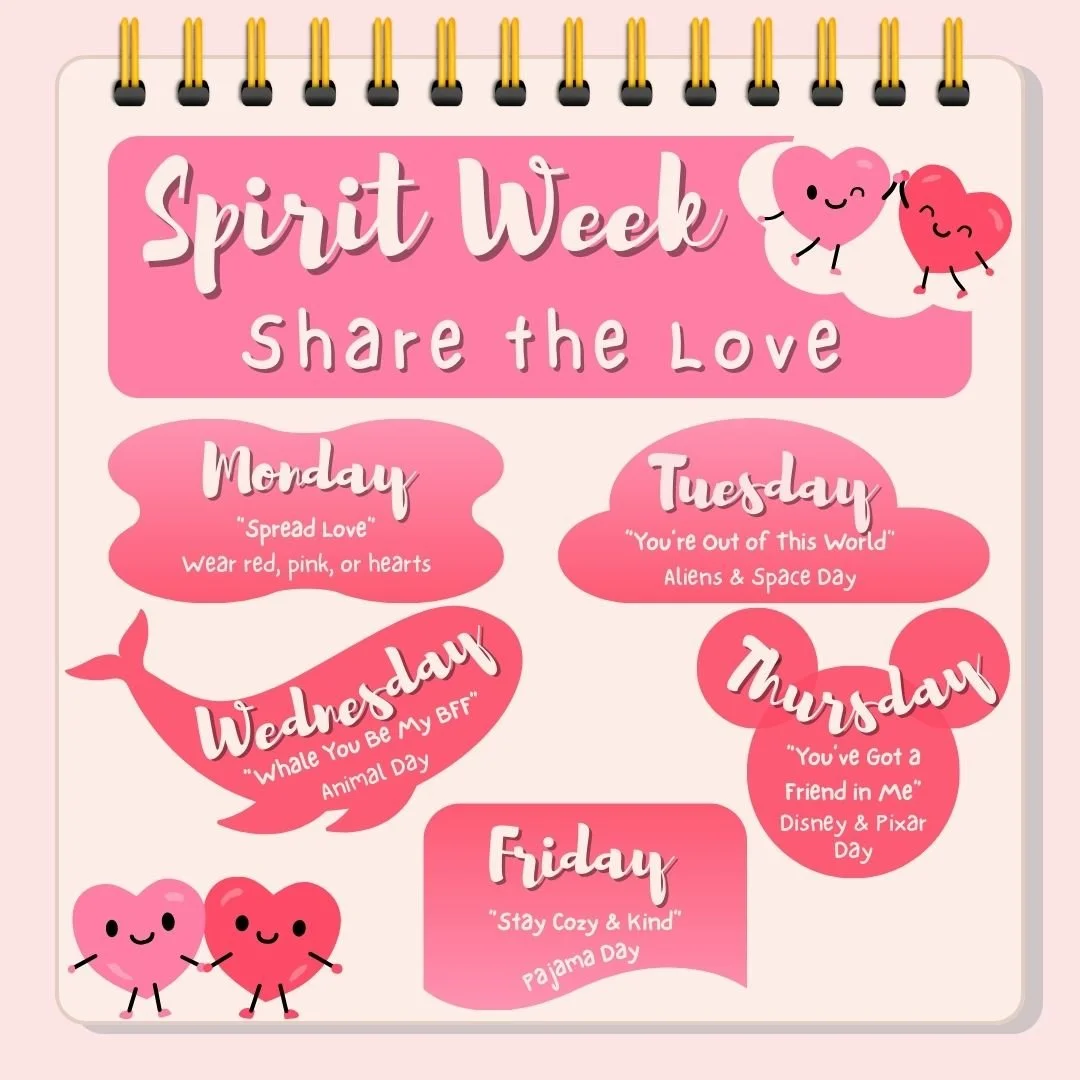 Share the Love Spirit Week