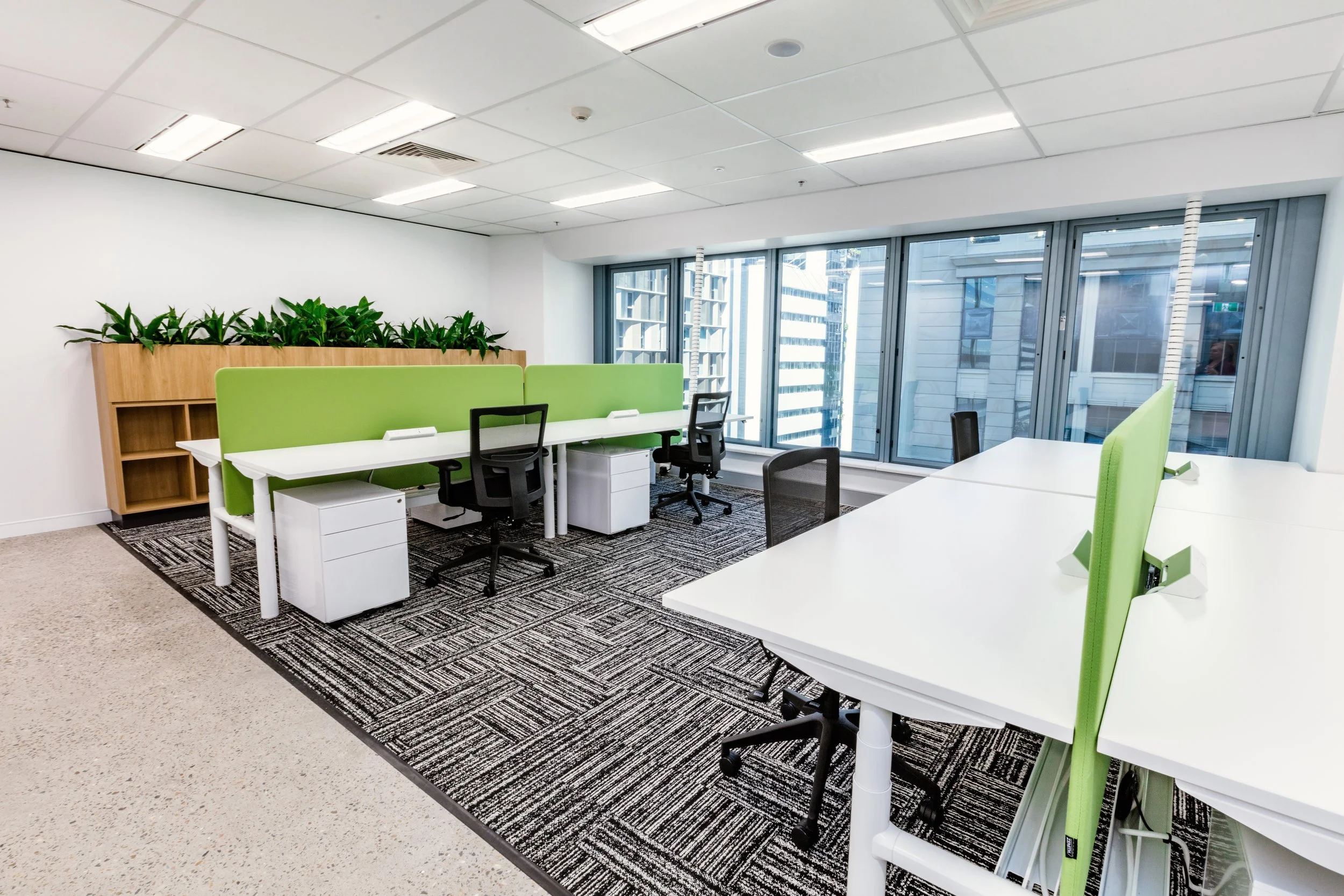 Law In Order Office Fitout | Open-Plan Workplace Design Brisbane

This Law In Order office fitout features a contemporary open-plan workplace designed to support collaboration, efficiency, and employee wellbeing. The workspace incorporates ergonomic 