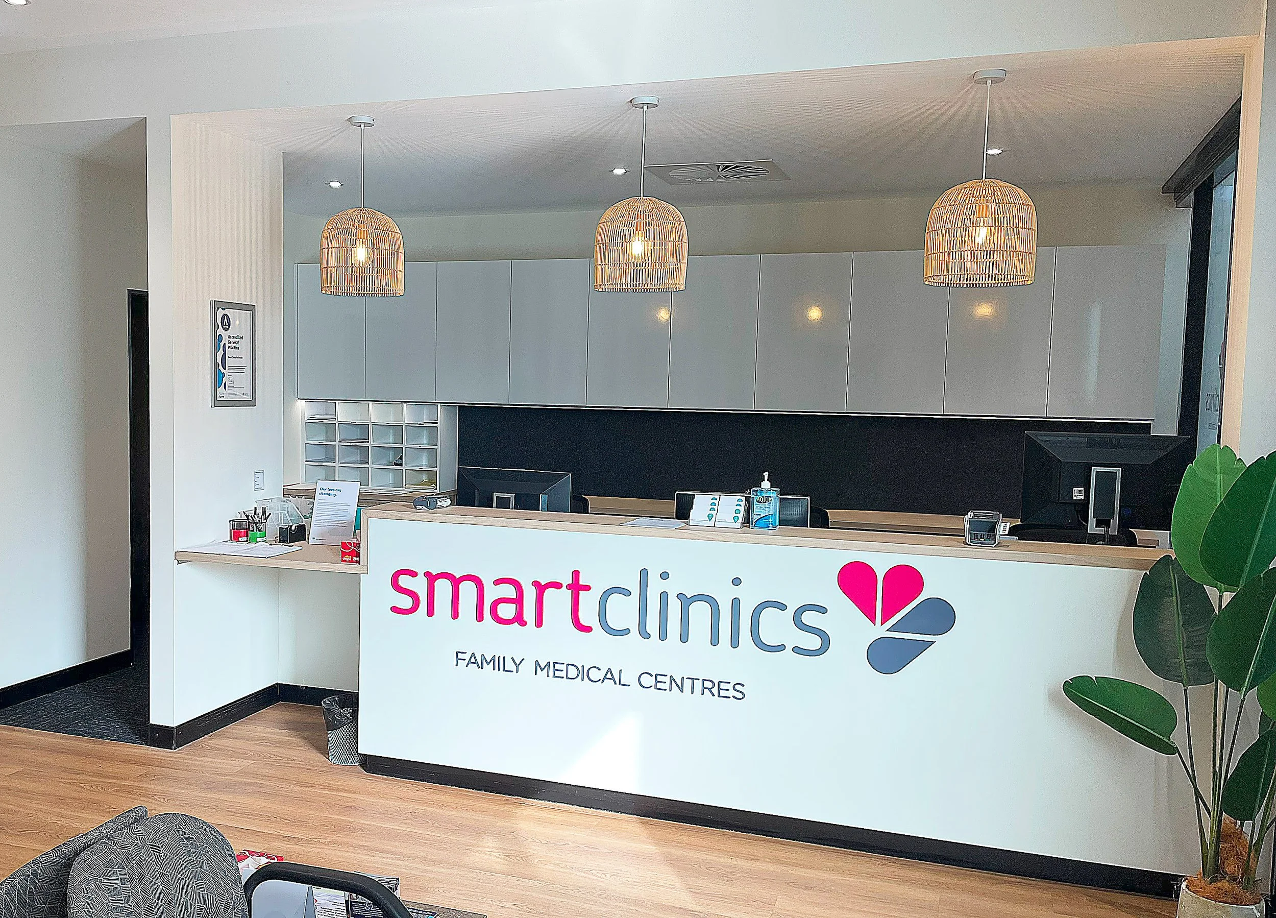 Interior Designers Brisbane | Commercial Interiors | Workplace Interior Design | Medical Clinic Interior Design | SmartClinics Pullenvale | Healthcare Interiors 