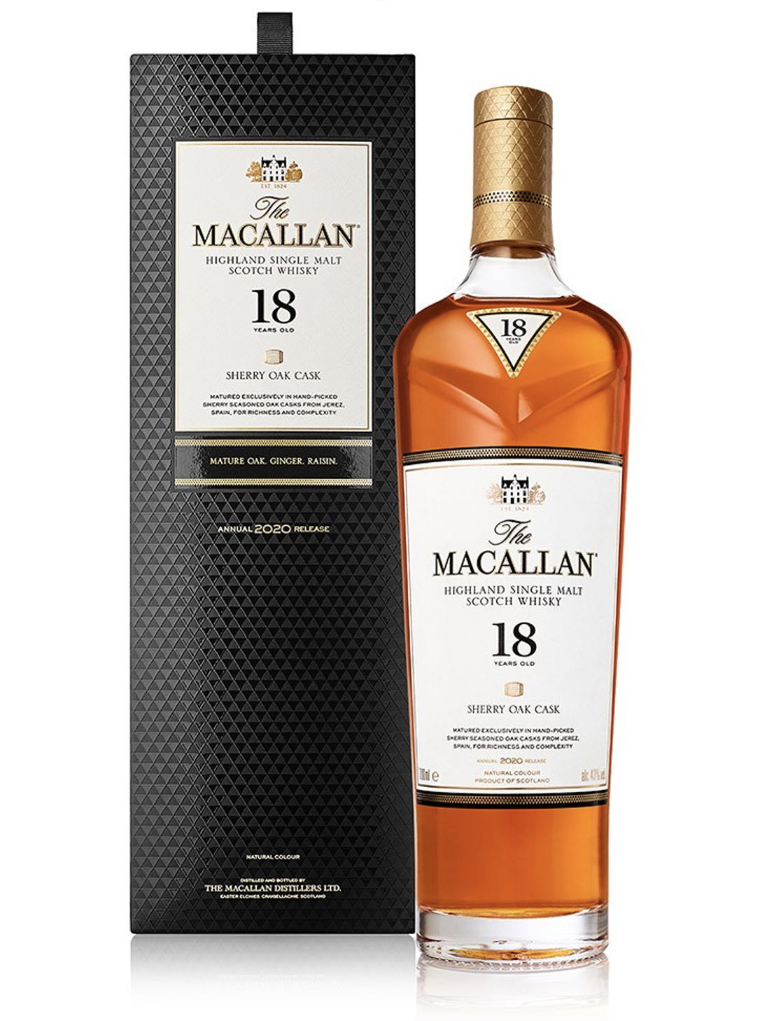 Macallan 18YO Sherry Oak 43%