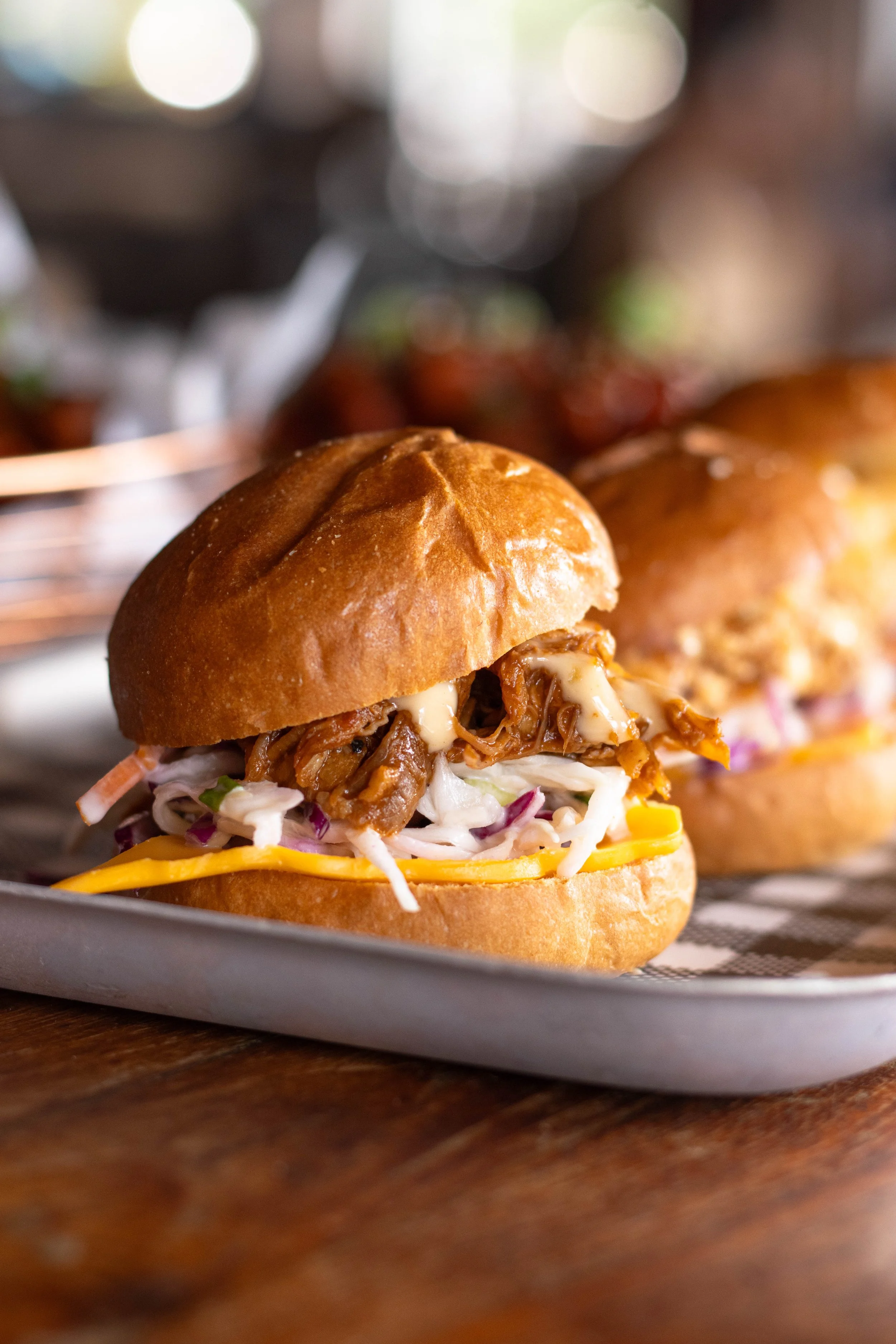 One of our 3 amigos sliders from the loose moose menu on valentine's day