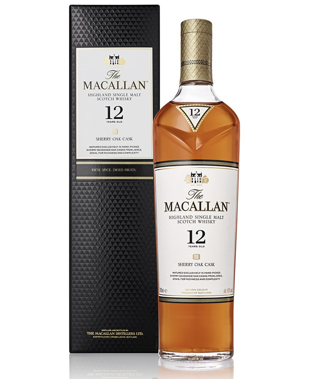 Macallan 12YO Sherry Oak 40%