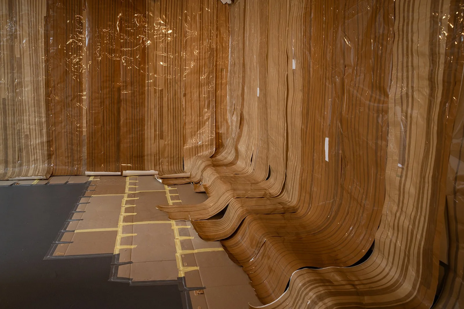 Photograph: Robyn Wood Images,
Installation View: Wall Detail