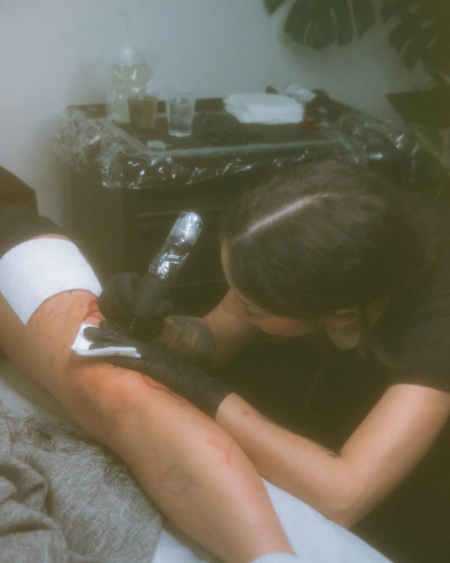 With 7 years of tattoo experience, owner / artist @stephanieriisa has come to specialize in Black &amp; Grey realism - specifically portraits + florals. Although these are both things she loves to tattoo - Stephanie is always open to new + unique ide