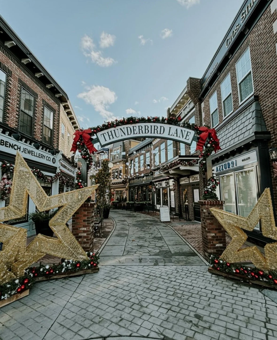 Find our cozy little tattoo studio at the end of Thunderbird Lane in @district1881, which is currently a Winter Wonderland Christmas Village ❄️🎄✨

We currently operate by appointment only, but we always welcome visitors + clients to pop in to see ou