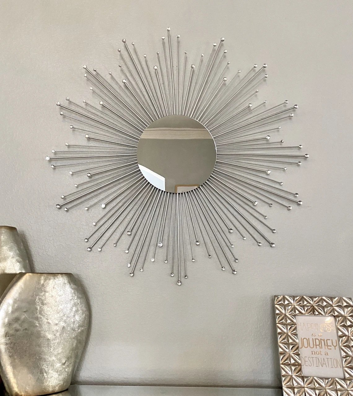 30%22 Sparkle Silver Sunburst Mirror (Gems).jpeg