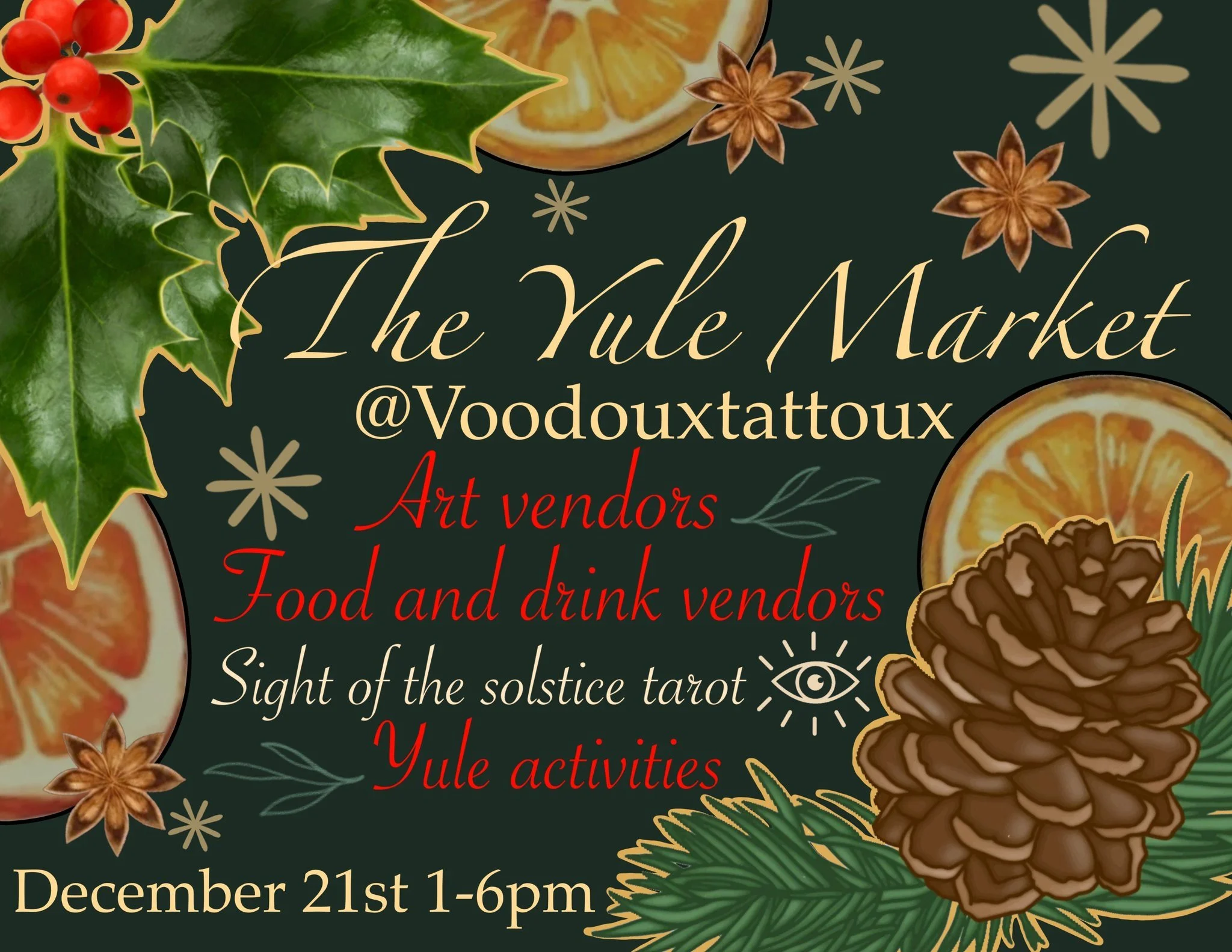 Yule Market with Voodoux Tattoux