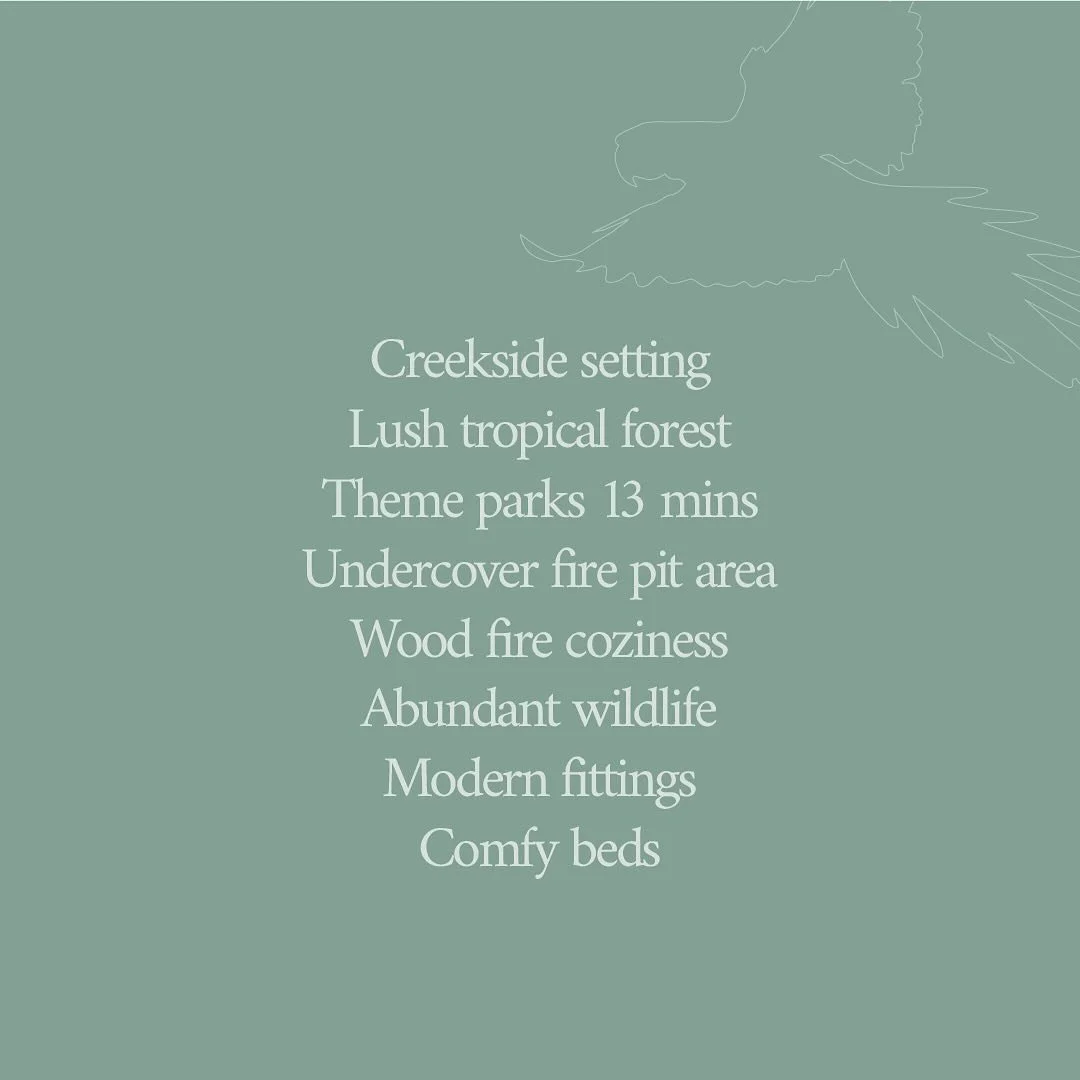 Did we mention some of our features?

Close to fun, yet surrounded by nature 🍃

#goldcoaststays #themeparksgoldcoast #tamborinecreekstay #creeksideaccommodations #tourismgoldcoast