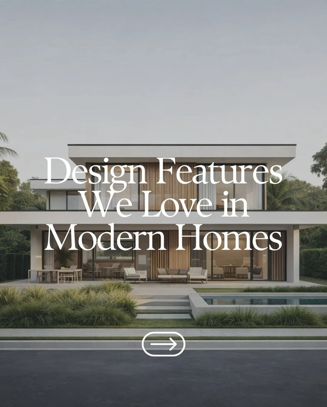 Modern homes often feel great not because they&rsquo;re large, but because of thoughtful design decisions.

Features like indoor-outdoor living, natural light and well-planned spaces can dramatically change how a home feels.

These are a few design f