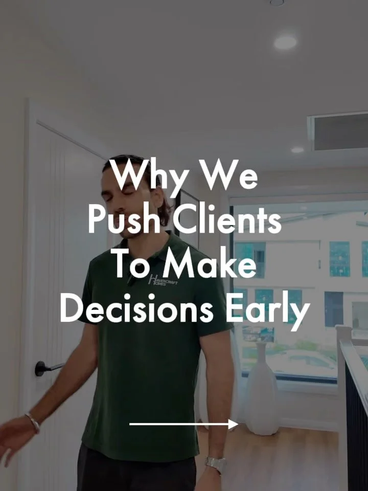 The earlier decisions are made, the smoother the build runs.

It might feel uncomfortable locking things in early, but it helps keep trades moving, protects the timeline, and avoids unnecessary costs later.

#construction #sydneybuilder #sydneyproper