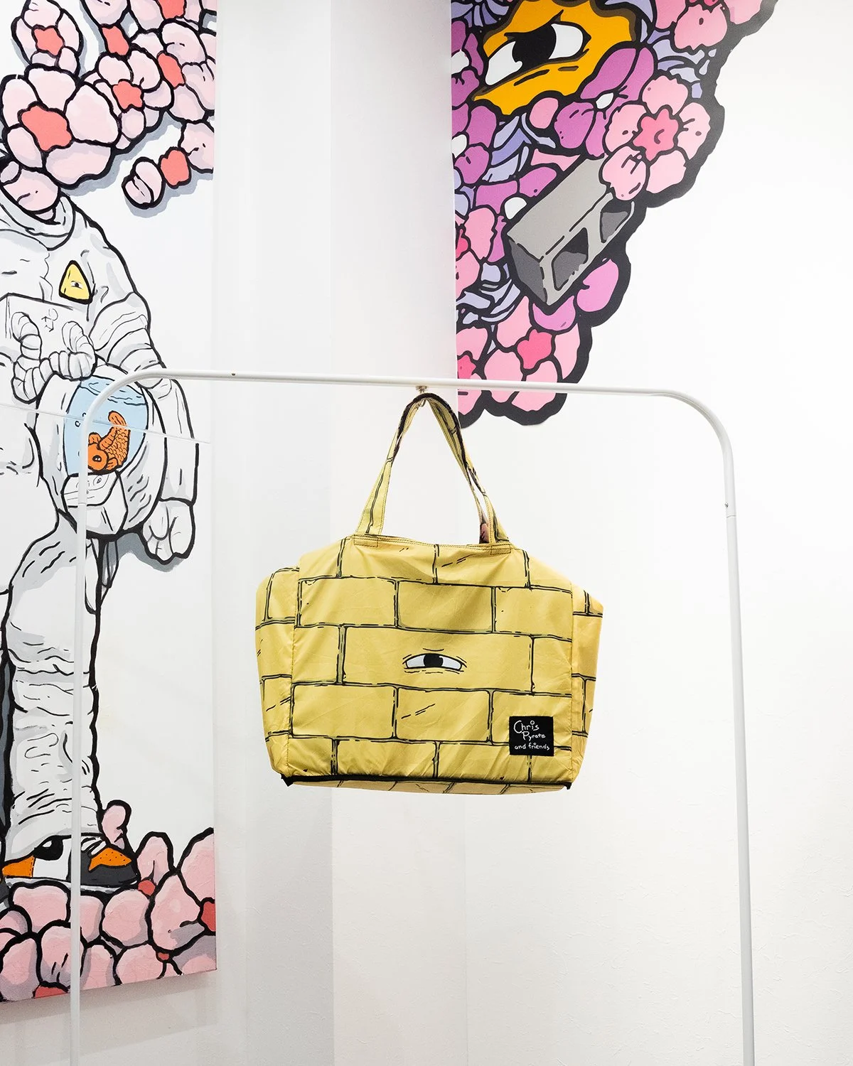 REVERSIBLE PLUSH TOTE BAG