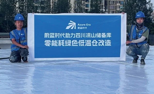 Track record ! 

Sichuan Liangshan National Grain Reserve Warehouse 🌾

We successfully applied Azure Era Optical Cooling Paint and Optical Cooling Film at the National Grain Reserve Warehouse in Liangshan, Sichuan, achieving outstanding results!

🔍
