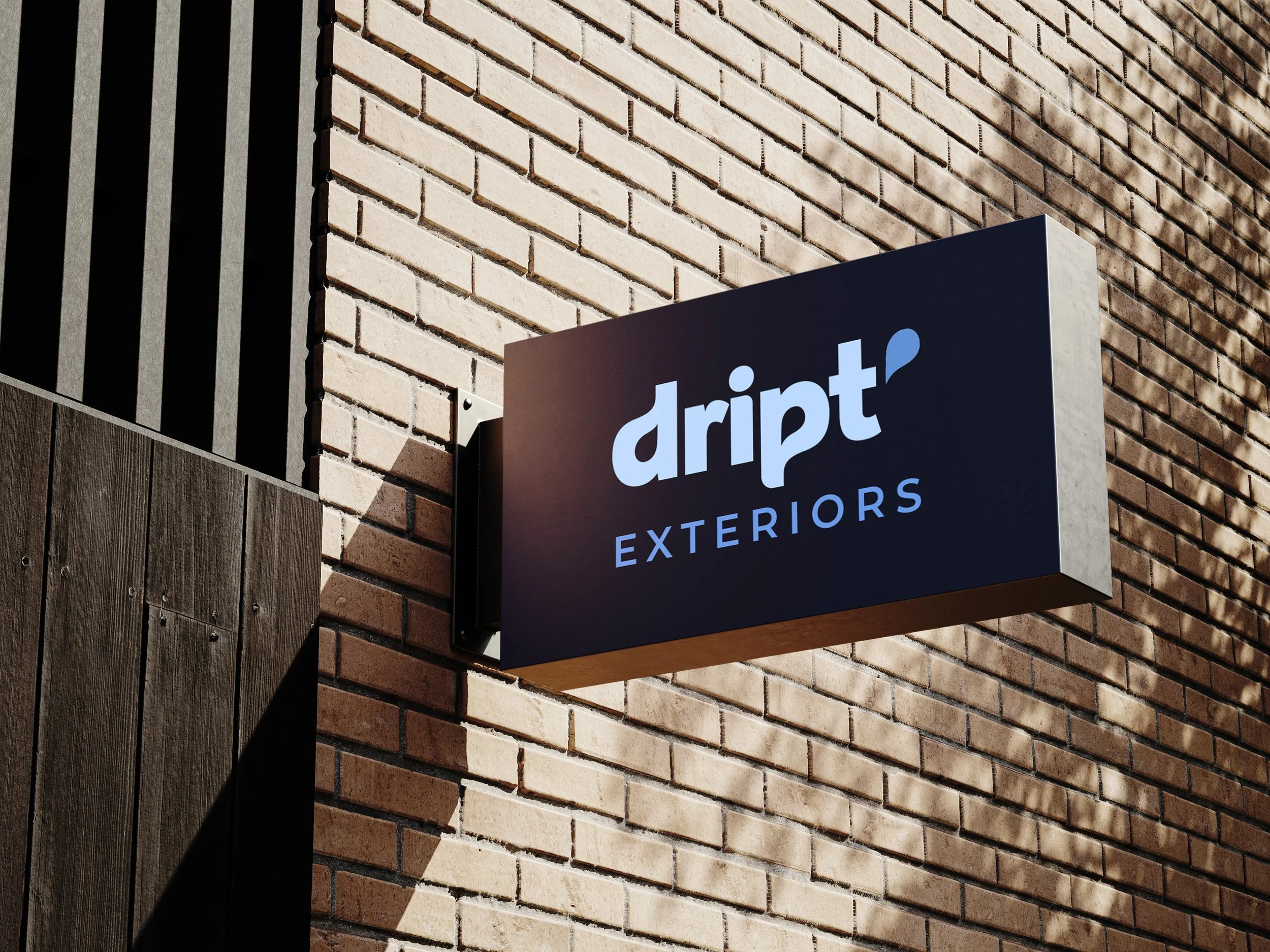 Exterior Cleaning Identity & Logo Design Pressure Washing