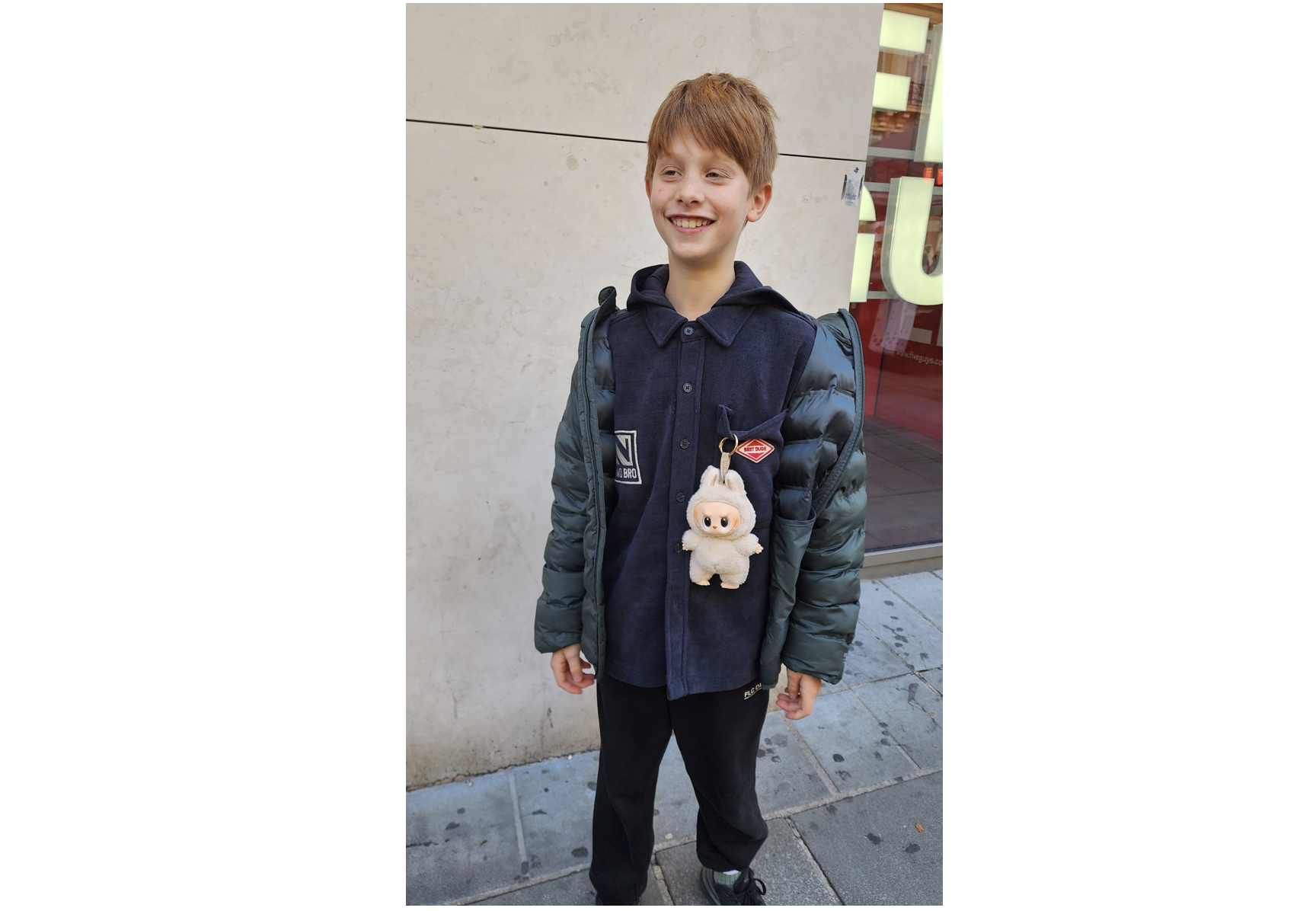 Keyan at 9 years old