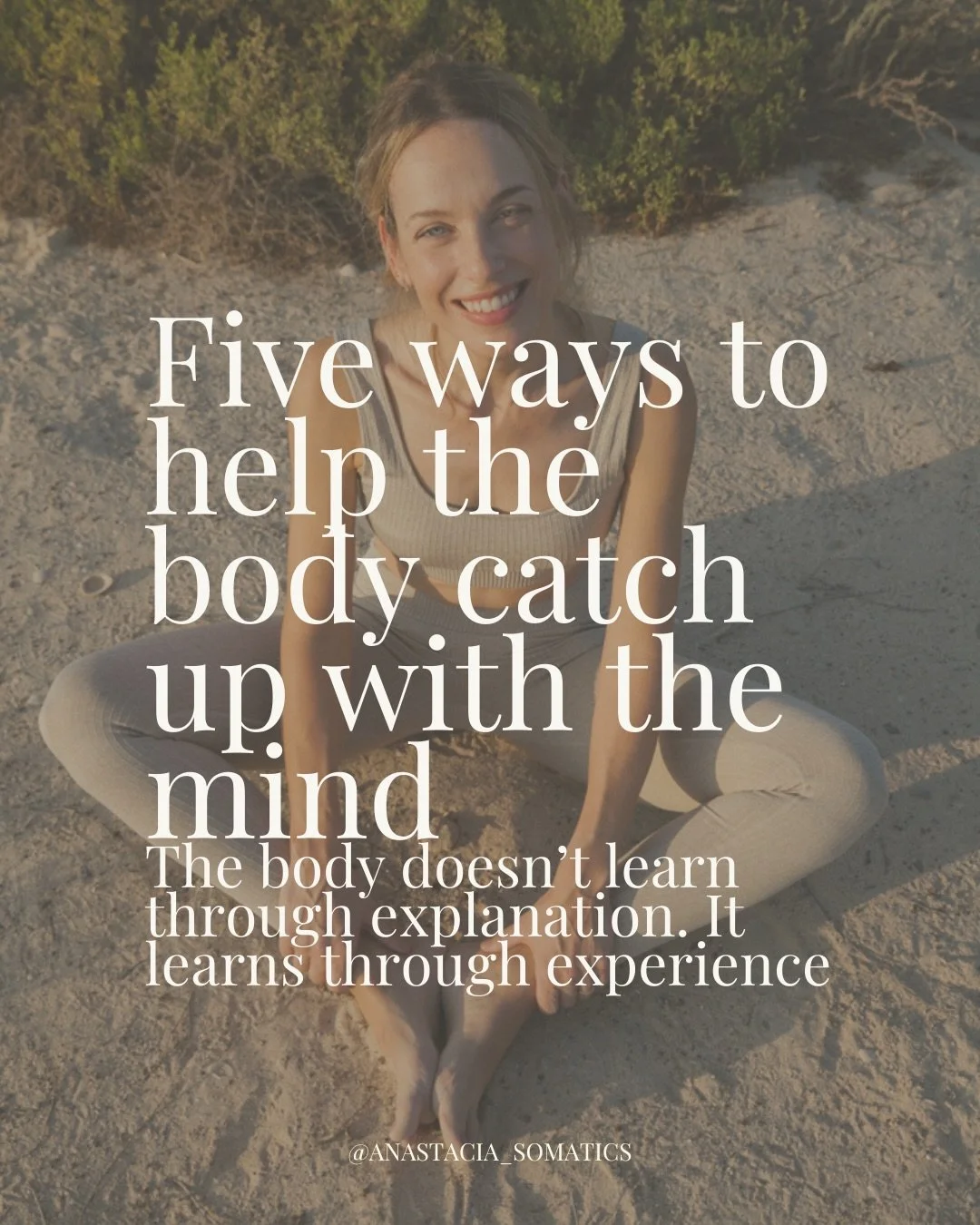 Knowing isn&rsquo;t the same as being.
And awareness isn&rsquo;t the same as integration.

The body changes through:
pace
pause
repetition
safe connection

This is the work we do inside Embodiment Reclaimed &mdash;
supportive, relational, body-led ch