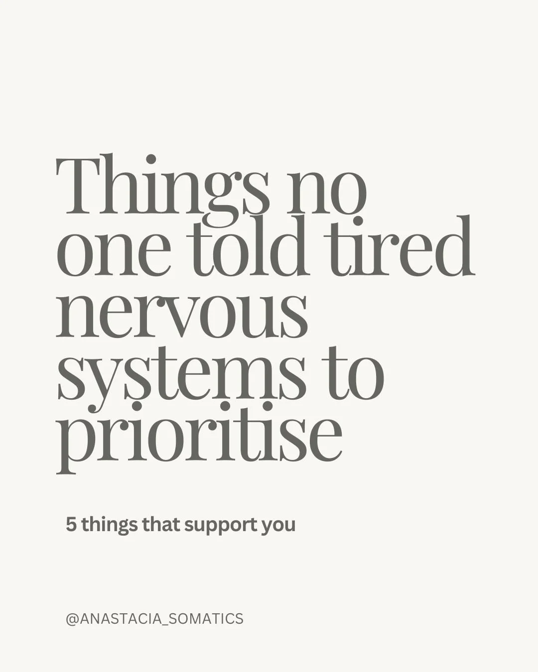 If your nervous system feels tired, tight, or constantly &ldquo;on&rdquo; &mdash; this is your sign.

Inside my somatic group coaching space, we work with:
&rarr; nervous system regulation
&rarr; embodied boundaries
&rarr; sustainable rhythms
&rarr; 