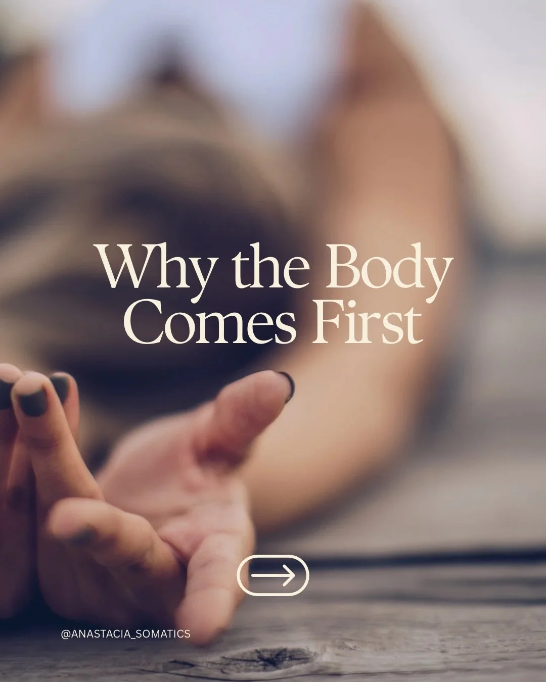 The body comes first because the nervous system determines how we think, feel, and respond. When the body feels safe, the mind becomes clearer, emotions regulate more easily, and change becomes sustainable. Somatic work restores this foundation befor