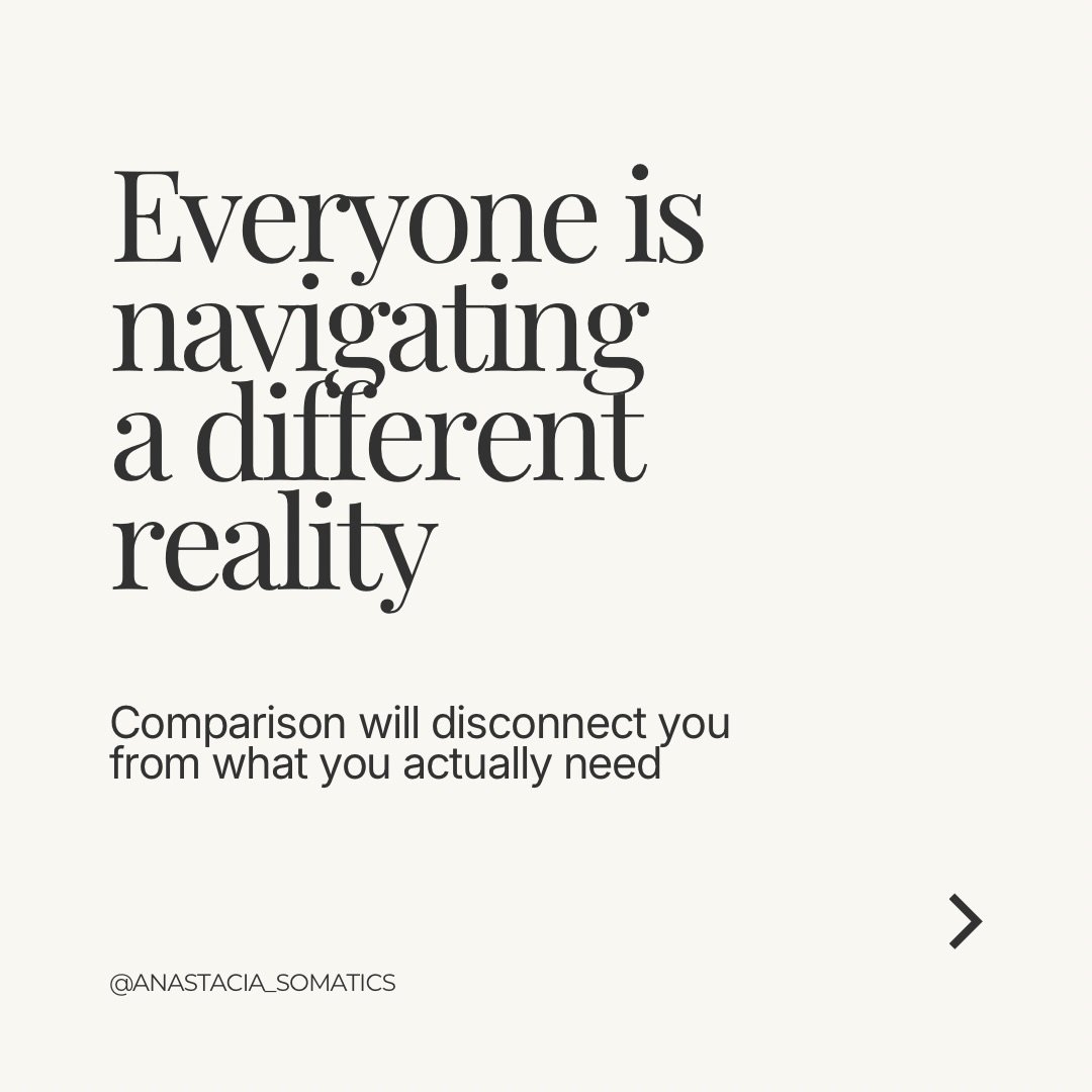 There is a lot of noise right now.

And in moments like this, it&rsquo;s easy to feel like
you should be doing what everyone else is doing.

But the truth is:

Not everyone has the same nervous system.
Not everyone is living the same reality.

And co