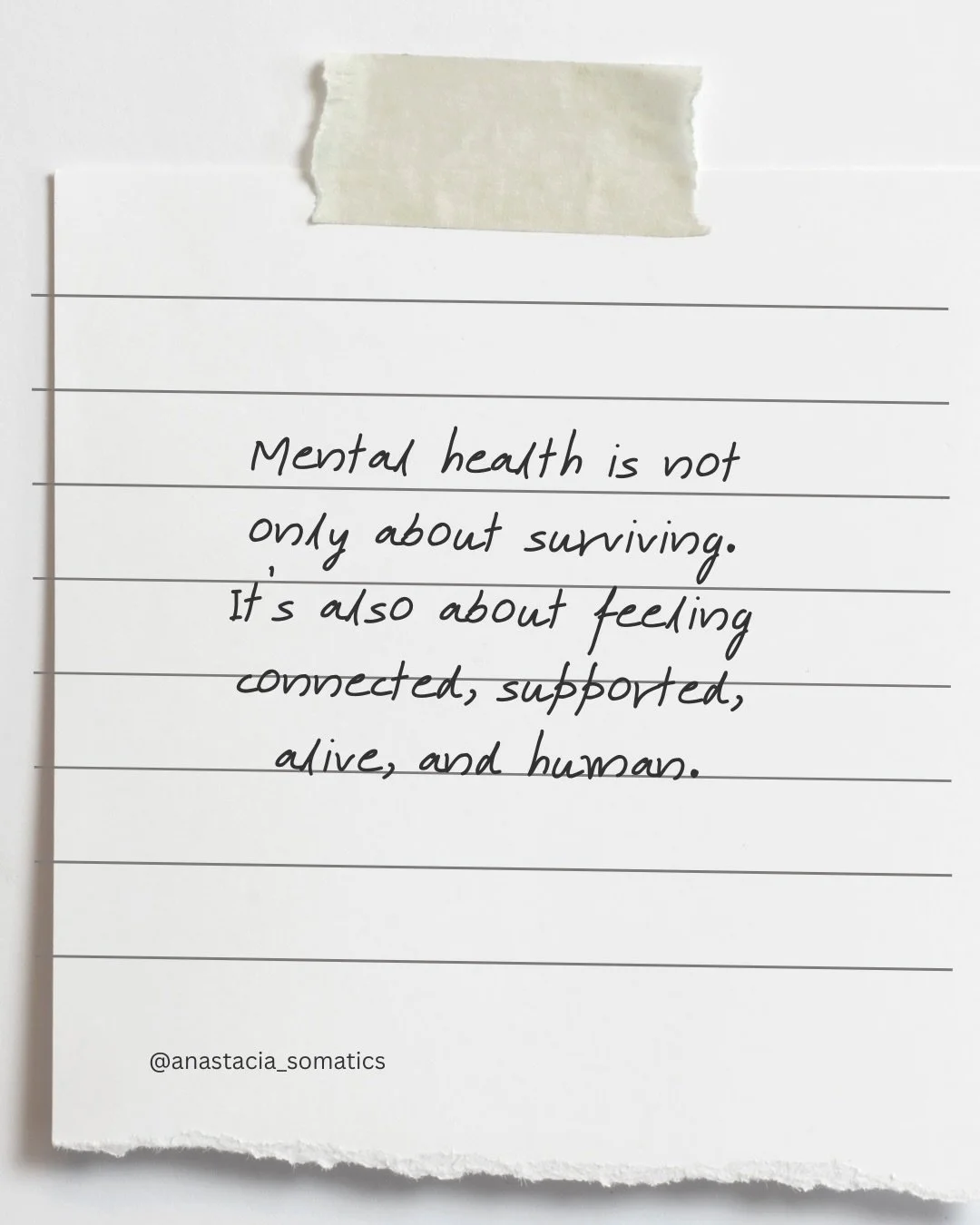 It&rsquo;s Mental Health Awareness Week 

The greatest thing you can learn is how to welcome yourself with grace.

Not perfection. 
Not having it all together. 
Grace.

Here are a few things I&rsquo;ve been learning &mdash; and facilitating through m