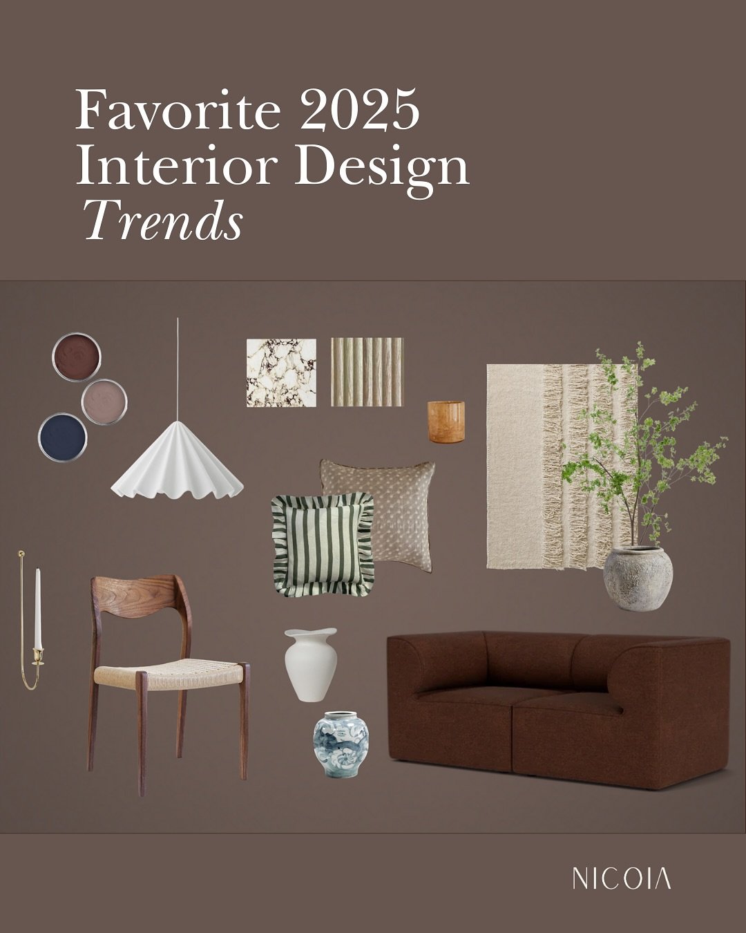 These 2025 design trends have me so excited for the year ahead! ✨ 

Which one is your favorite? Let me know in the comments!👇🏻

Personally, I LOVE all five but no.4 definitely has a special place in my heart💛