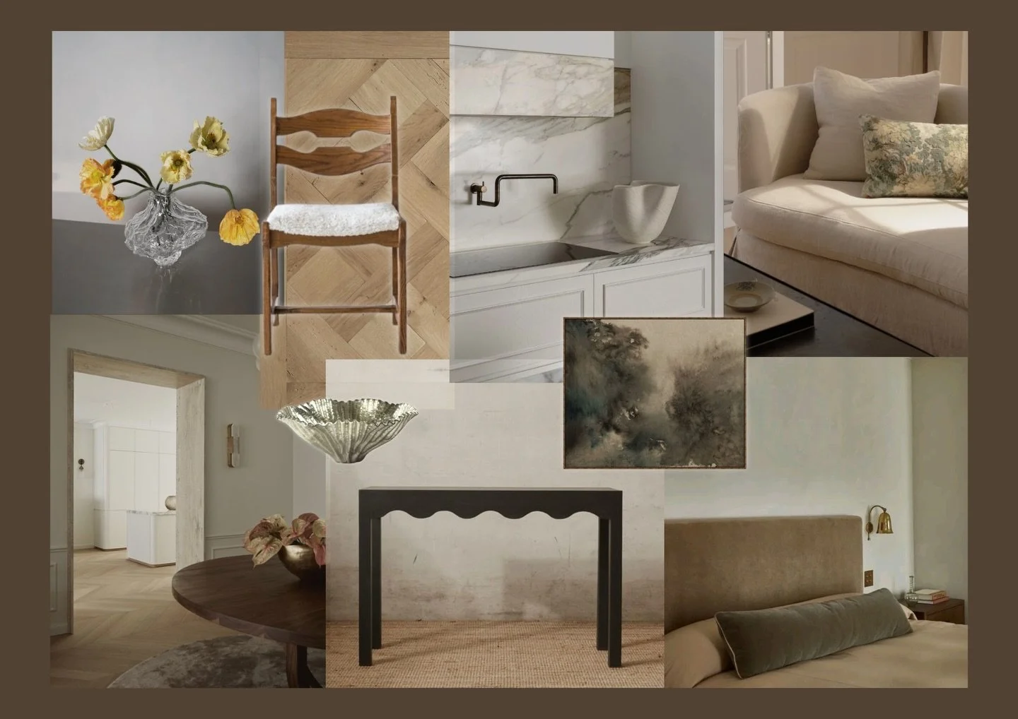 Forever in love with mixing old and new ✨ A look that&rsquo;s timeless, personal, and just works. No matter the style or square footage.

PS. Don&rsquo;t miss the recent deep dive on this topic over on the blog 💌