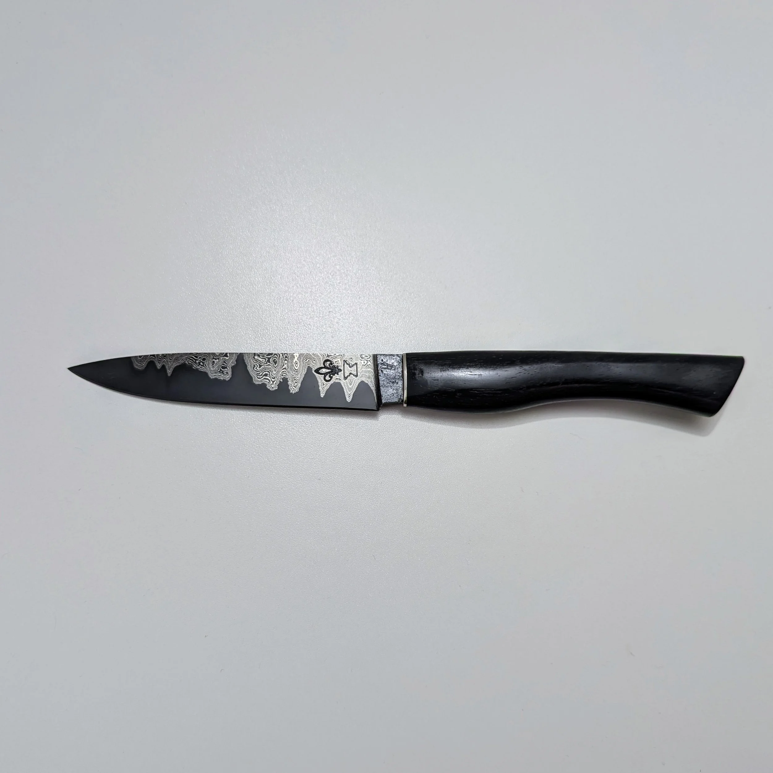 Petit Couteau en Damas Nickel