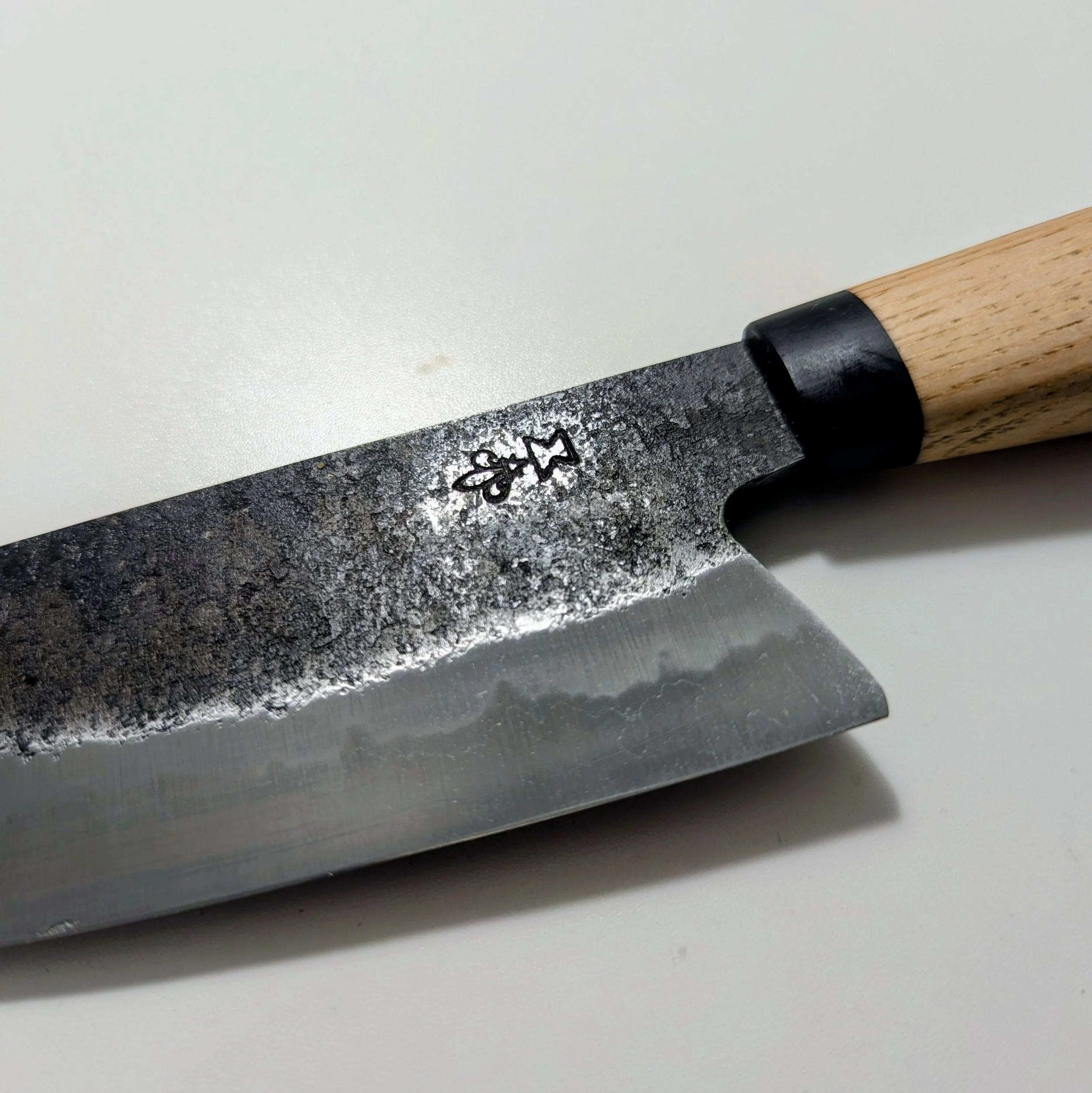Couteau de Cuisine Forgé en Etoffe - Grand modèle