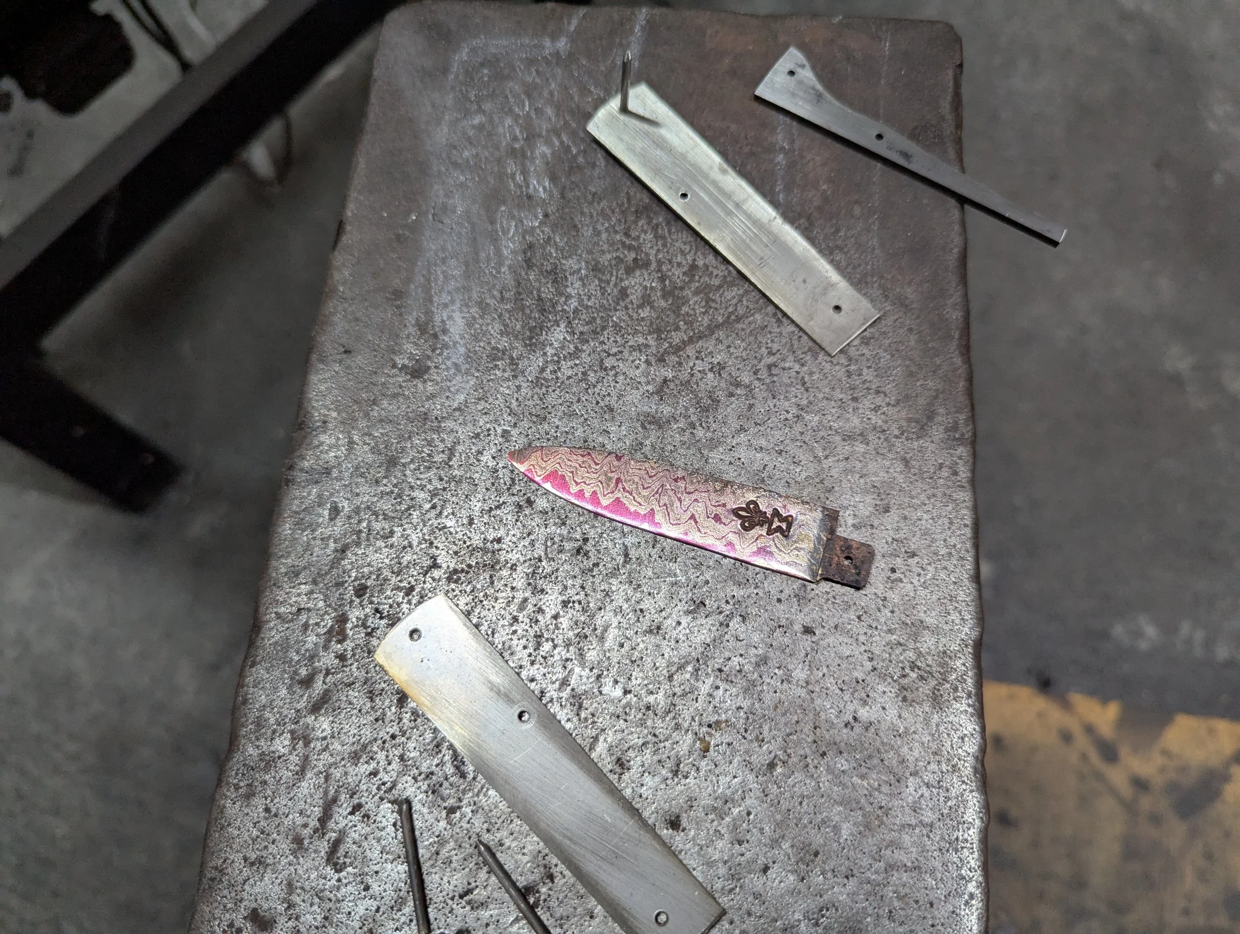 Fabrication d'un couteau pliant