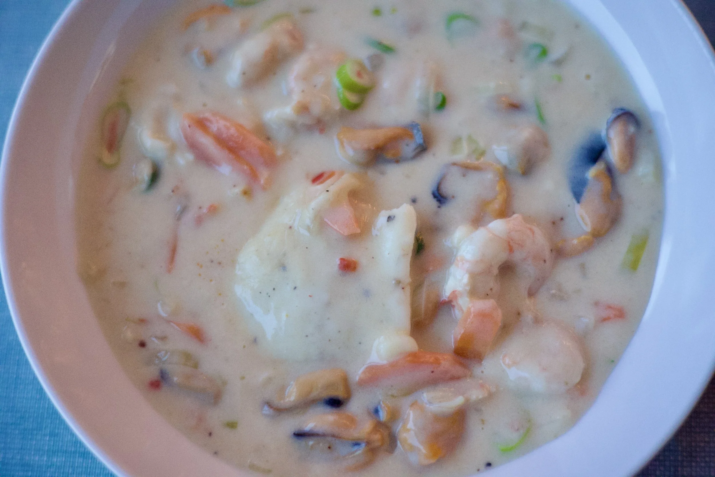 Arktisk sjømatsuppe