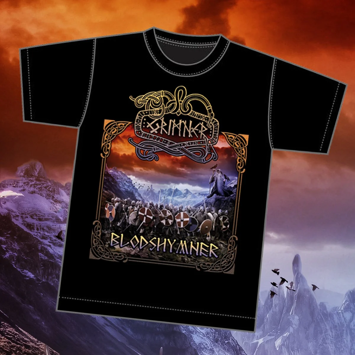 Blodshymner - T-shirt - Limited Edition