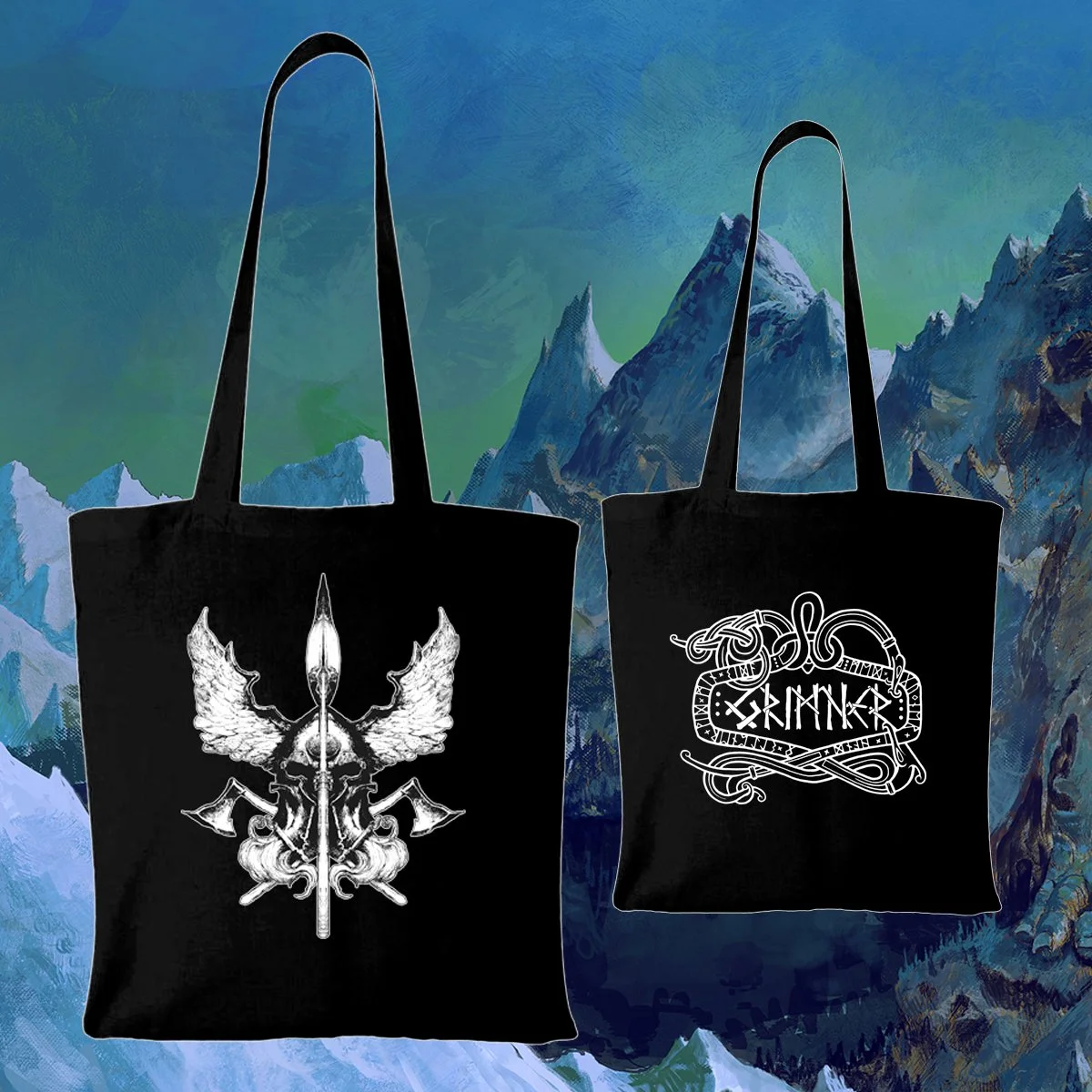 Urfader- Tote bag "Hämtad av Valkyrior"