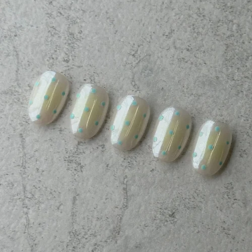 September Korean gel nail art design 06, Urban Beauty Auckland CBD