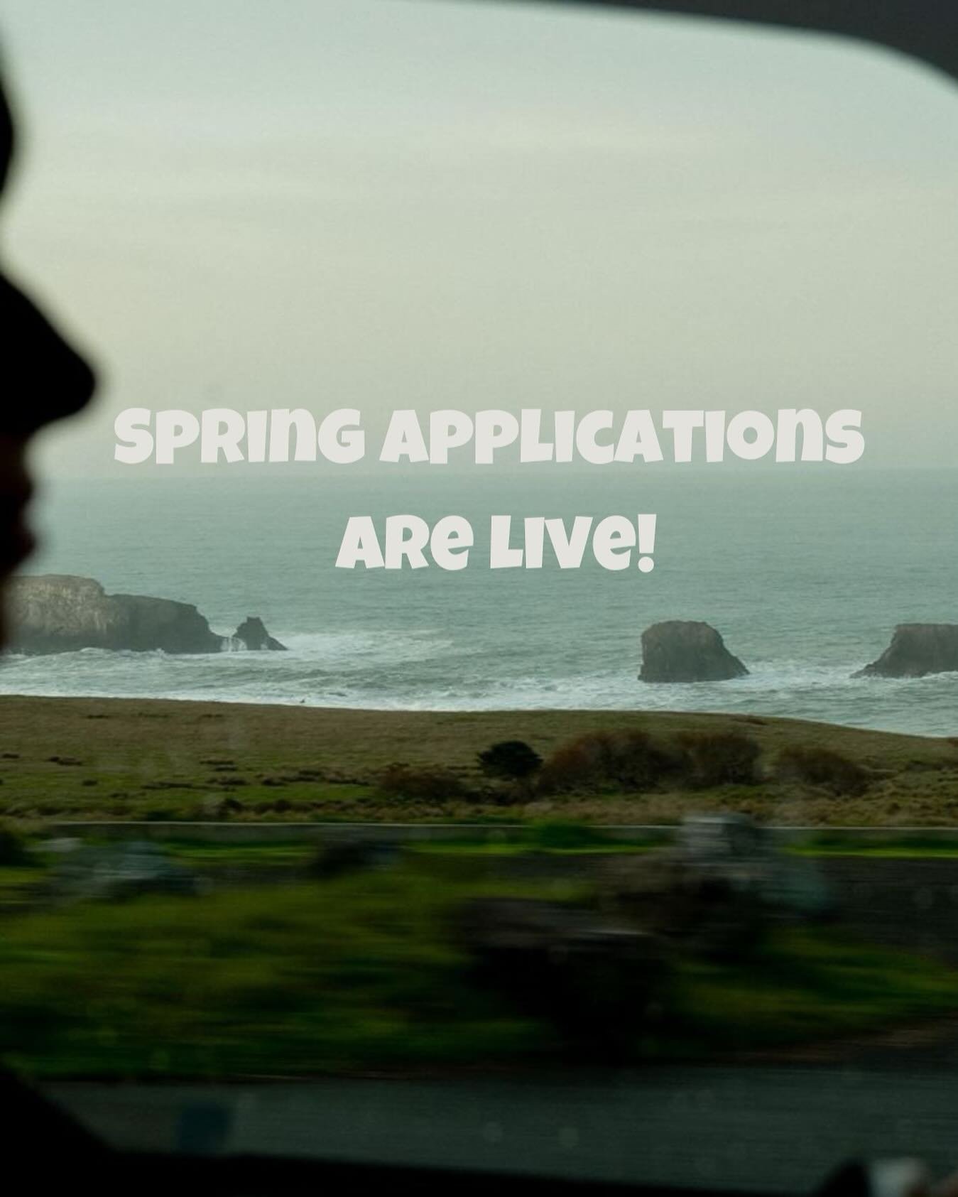 Happy Monday! Rising spring applications are live and waiting for YOU to fill them out! Apply using the link in our bio☀️