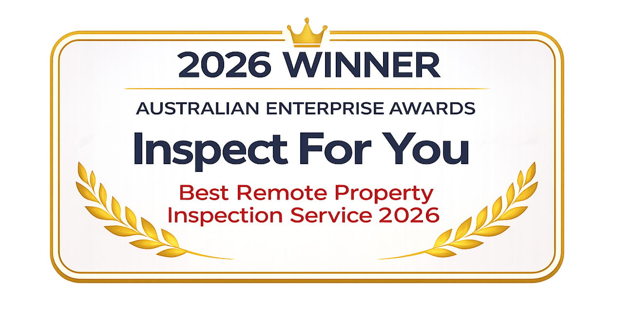 🏆 Winner – Australian Enterprise Awards 2026 Best Remote Property Inspection Service 2026