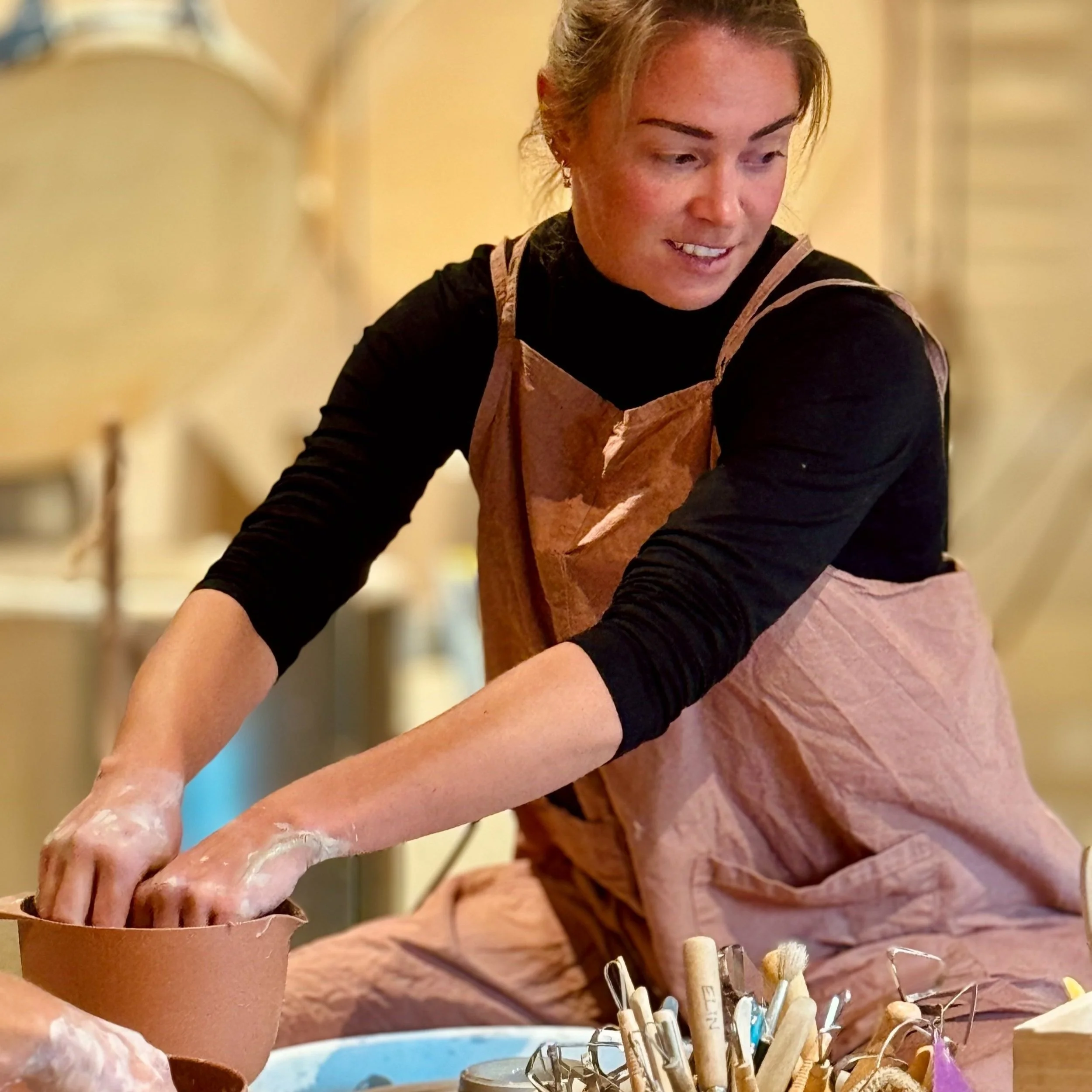 Keramikkurs 1. Jun Kveld 3t Dreiekurs