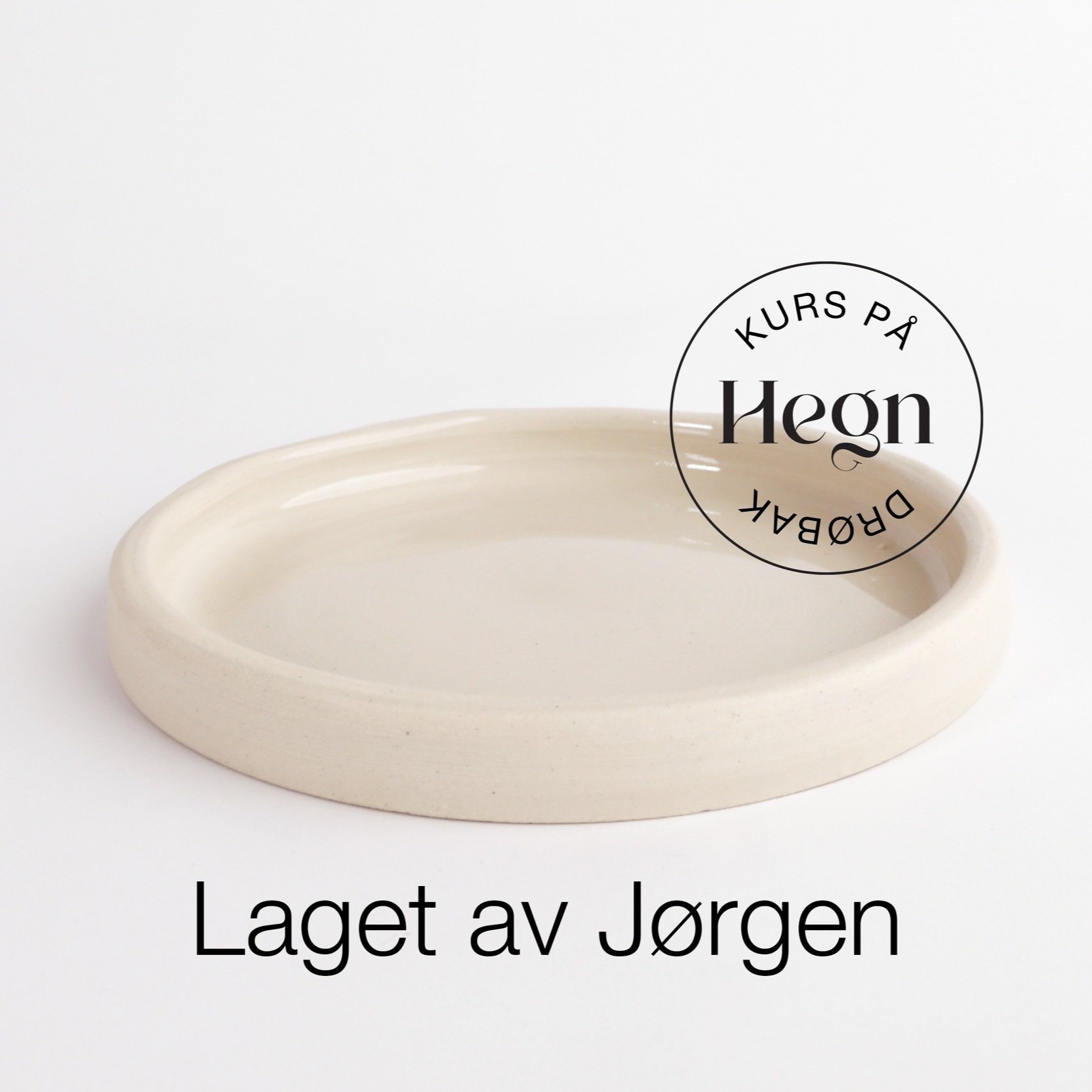 Keramikk laget på keramikkurs på Hegn Keramikkstudio og verksted i Drøbak sentrum, nær Oslo