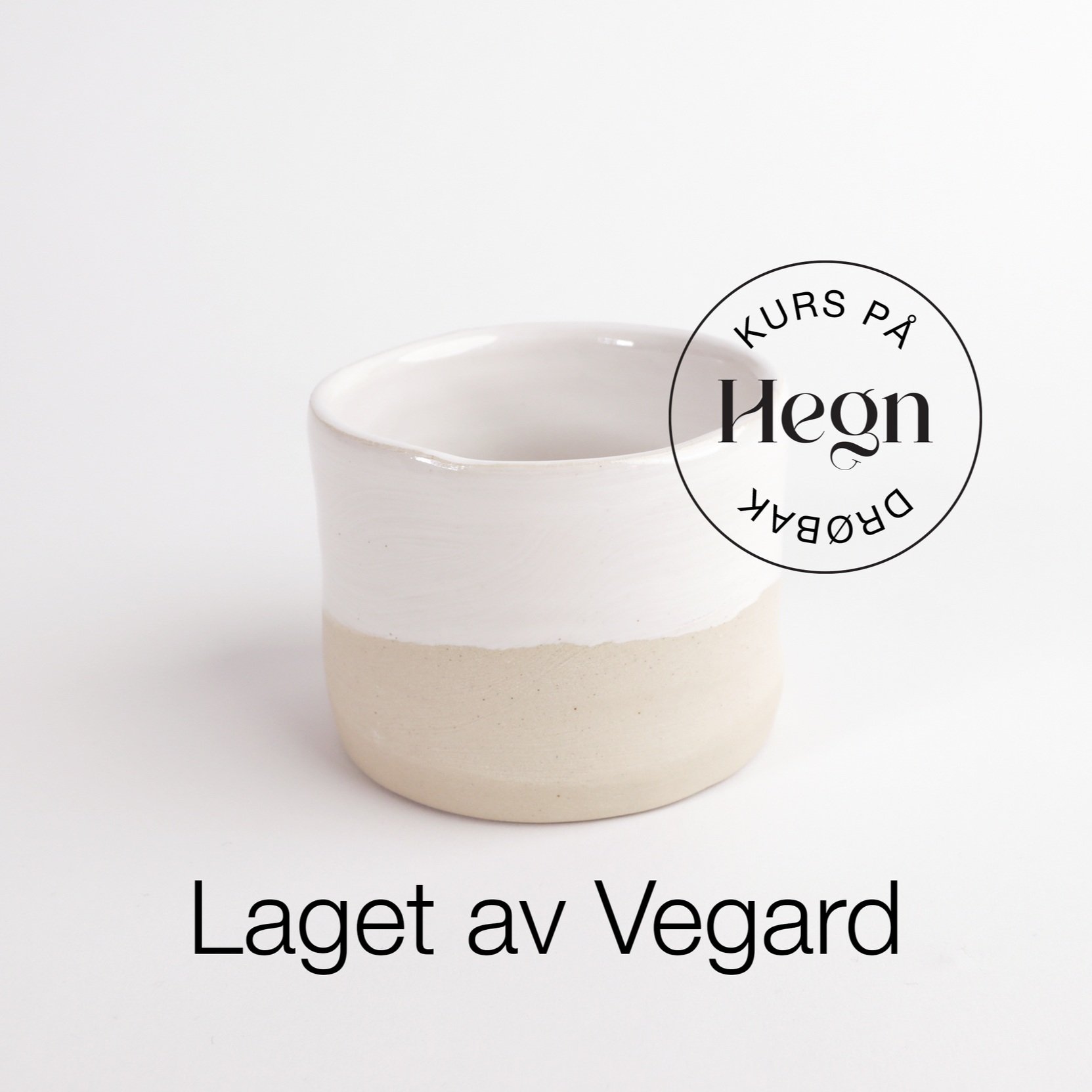 Keramikk laget på keramikkurs på Hegn Keramikkstudio og verksted i Drøbak sentrum, nær Oslo