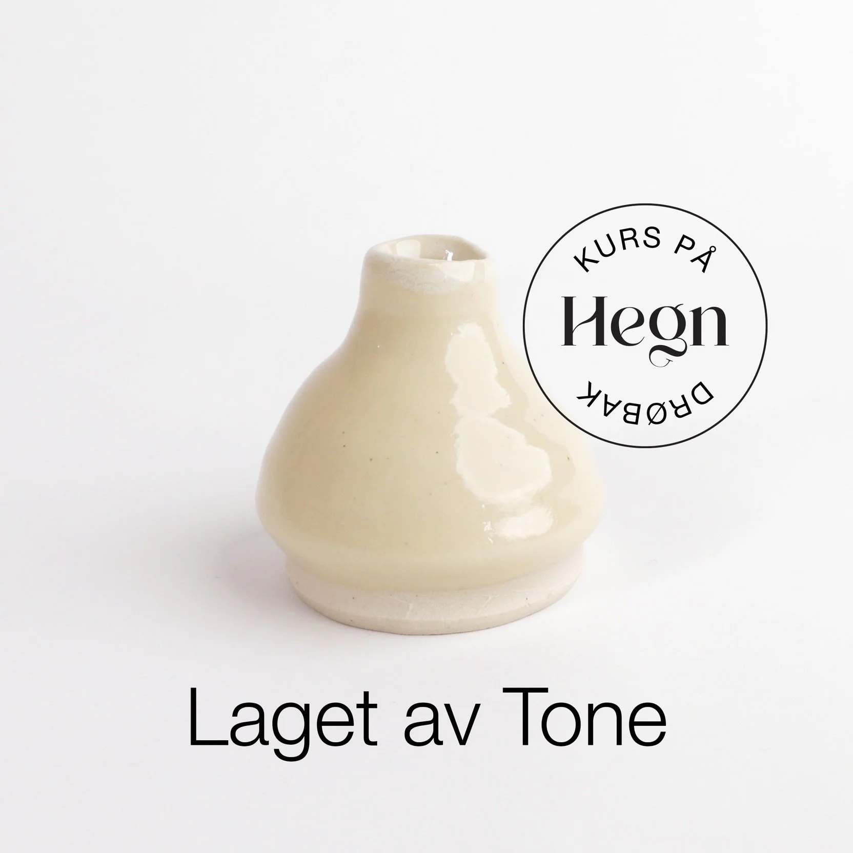 Keramikk laget på keramikkurs på Hegn Keramikkstudio og verksted i Drøbak sentrum, nær Oslo