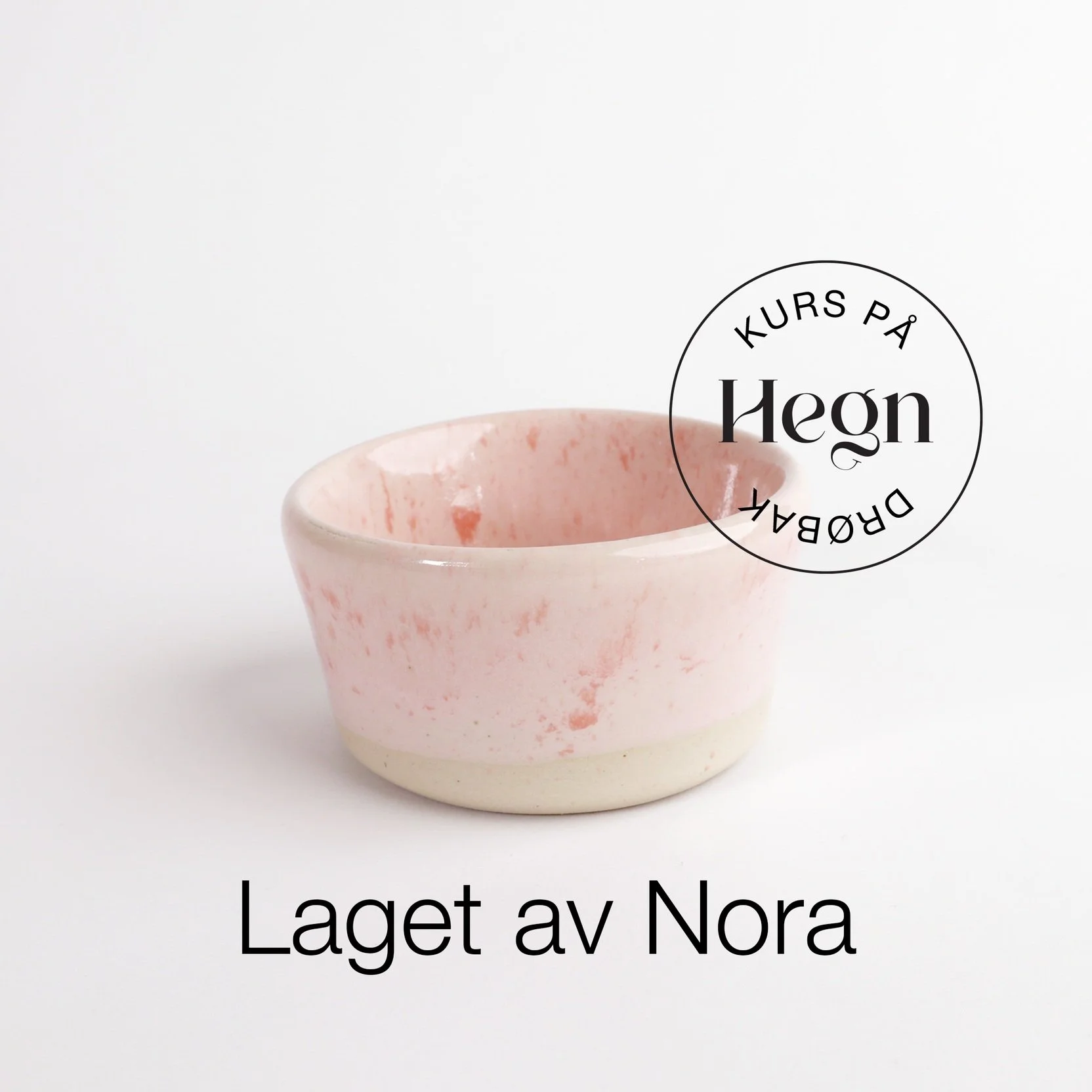 Keramikk laget på keramikkurs på Hegn Keramikkstudio og verksted i Drøbak sentrum, nær Oslo