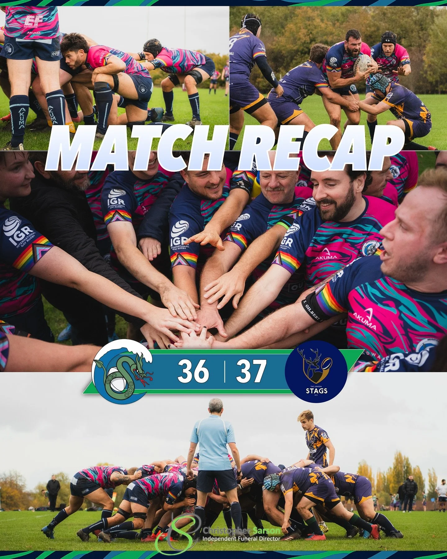 Words from Captain Jack: Our first away game of the season was a tough but exciting contest, ending in a narrow, last-minute defeat for the Serpents.

It was a tight match from start to finish, with both teams showing real determination. The Serpents