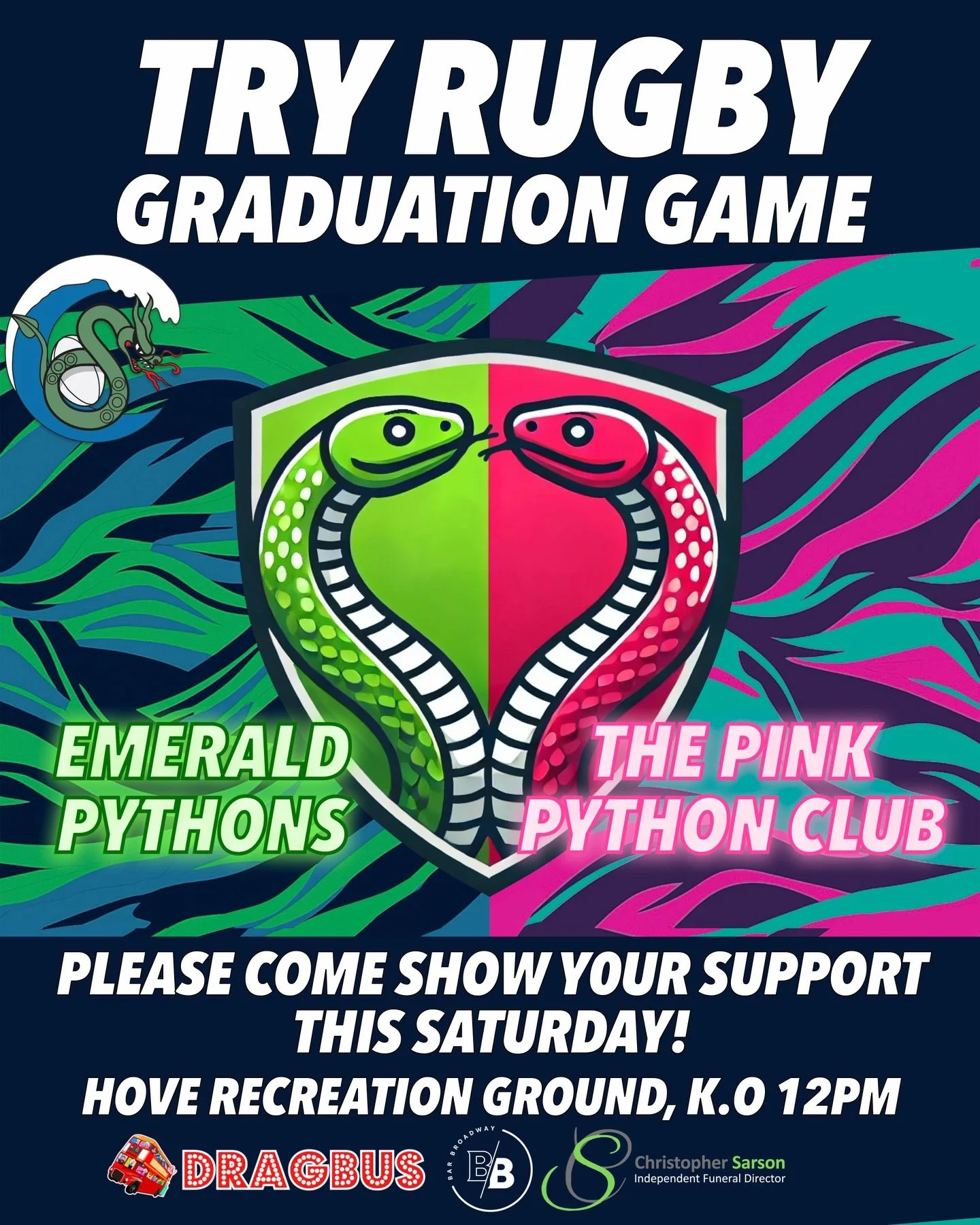 They&rsquo;ve trained, they&rsquo;ve bruised, they&rsquo;ve learned which way to actually run &mdash; and now it&rsquo;s time. Our newest Try Rugby cohort step onto the pitch for their Graduation Game this Saturday! Come cheer on the new lads as they