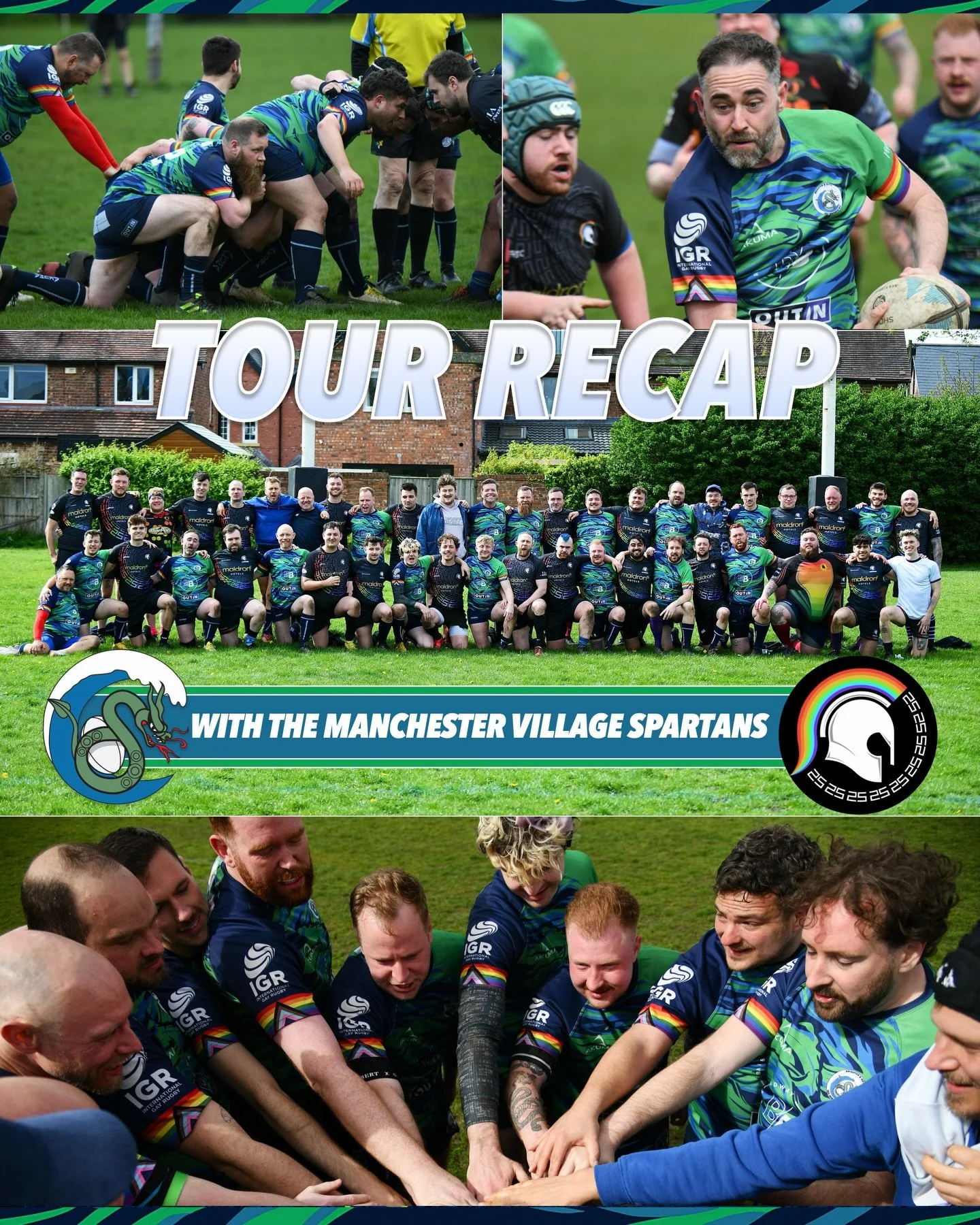 Huge thanks to the @villagespartans for hosting us last weekend in Manchester! We didn&rsquo;t get the win, but we had a blast! Congrats to our all the players for a huge effort, and a big thank you to our supporters for joining us and bringing the f