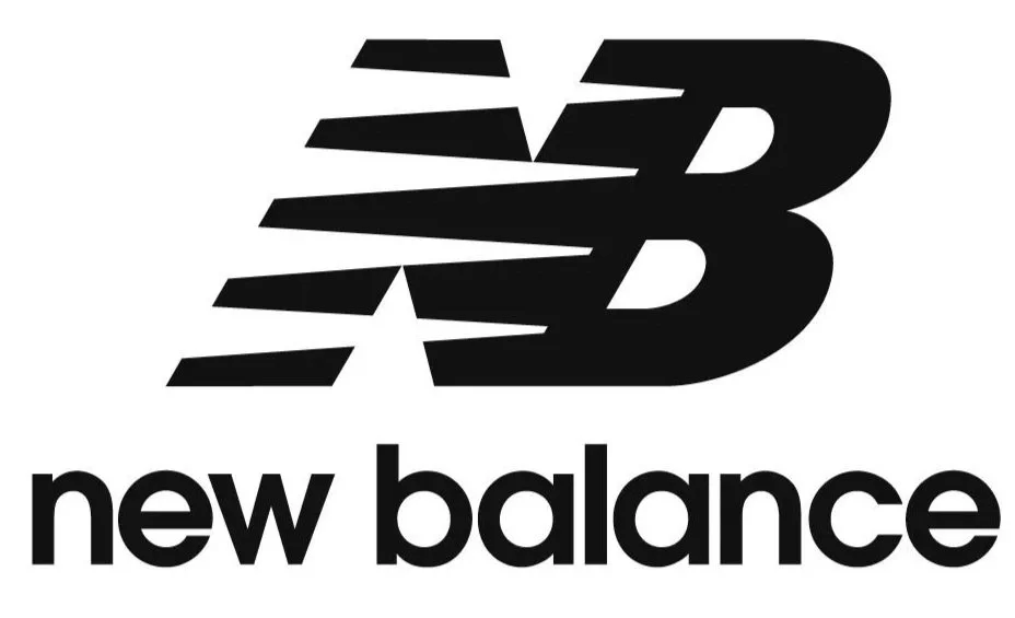 Black logo of 'New Balance' with a stylized 'N' and a large number '3' indicating a collaboration or product line.
