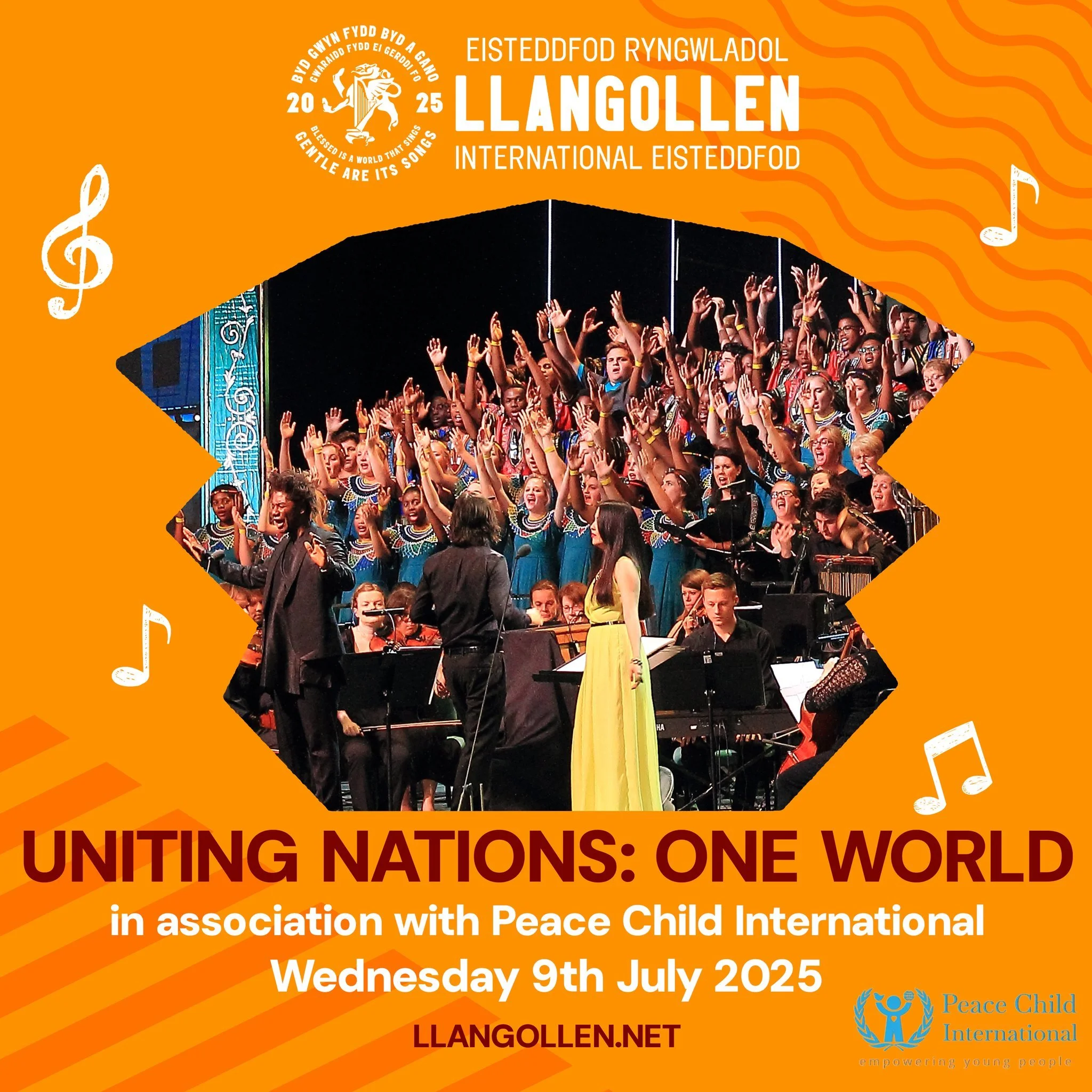 Uniting Nations: One World - Llangollen International Eisteddfod