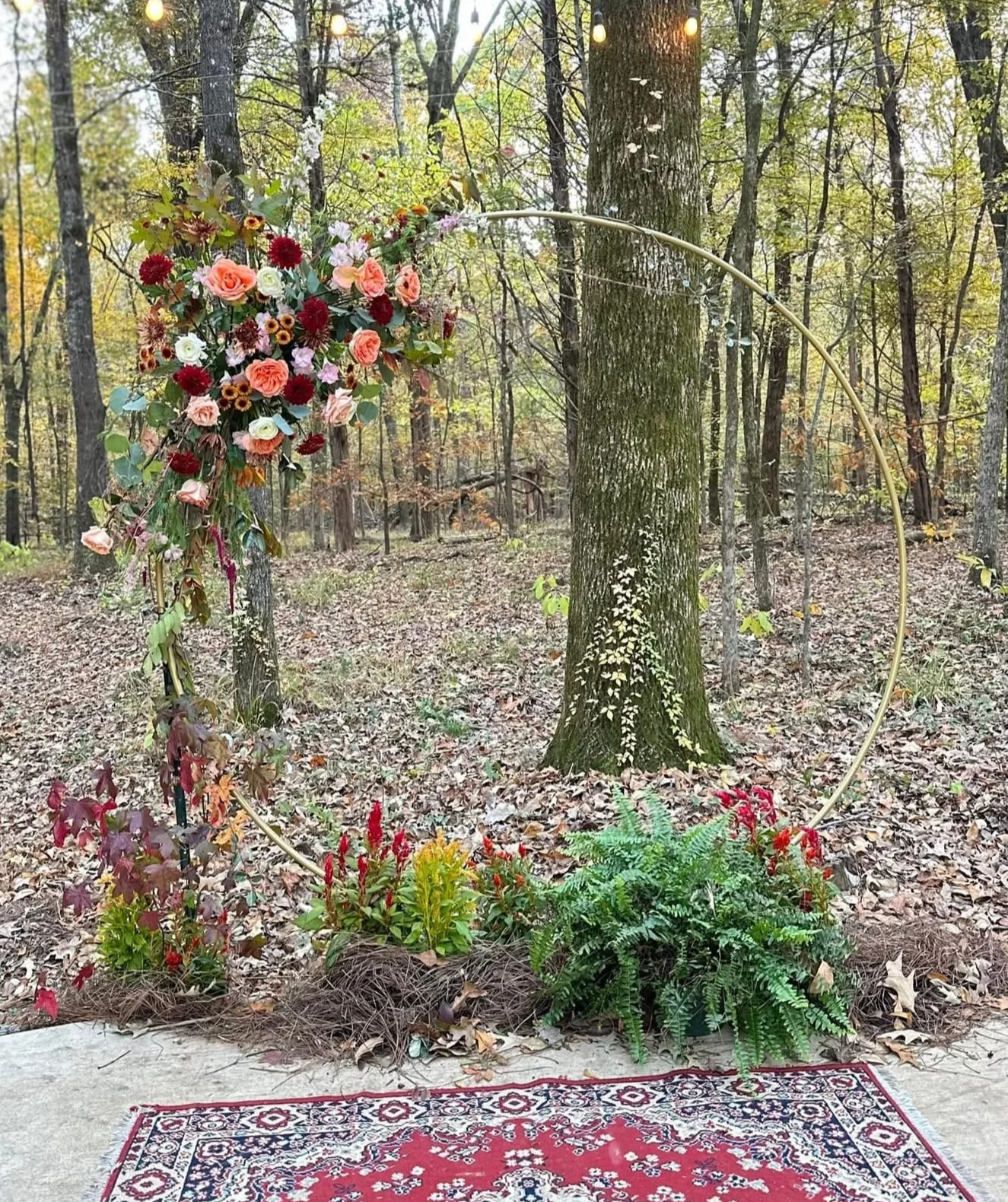 Gold Single Bar Round Arch 